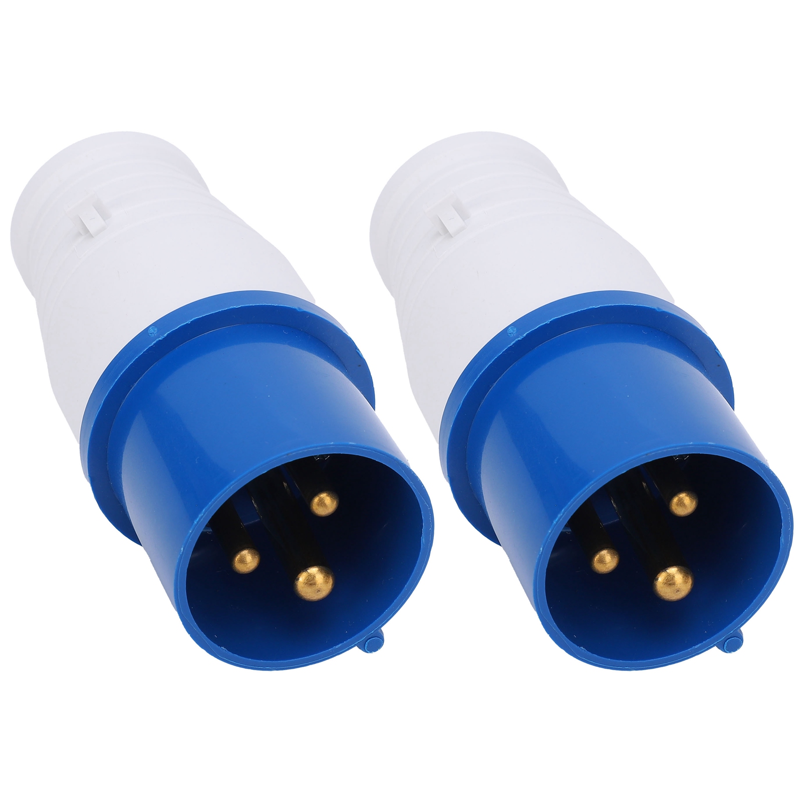 2 Stück Industrie-netzstecker, 3-polig, Einphasig, Explosionsgeschützt, Wasserdicht, 16 A, 3-polig, 220–250 V