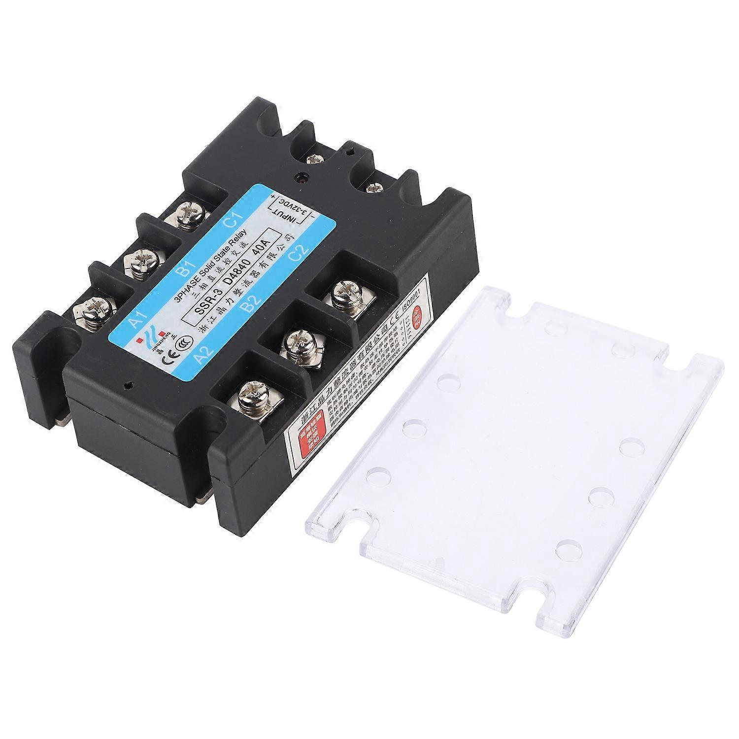 3-phasen-halbleiterrelais Ssr-3 D4840 40a Dc/ac 480v Verteilungssteuerungsgerät