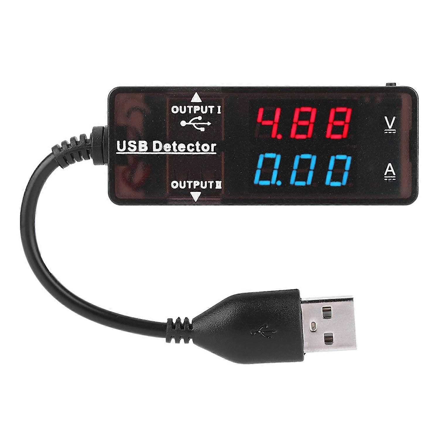 Yb26va Dual Display Usb Detektor Voltmeter Amperemeter Spannungs- Und Strommesser Batteriekapazitätstesterbico