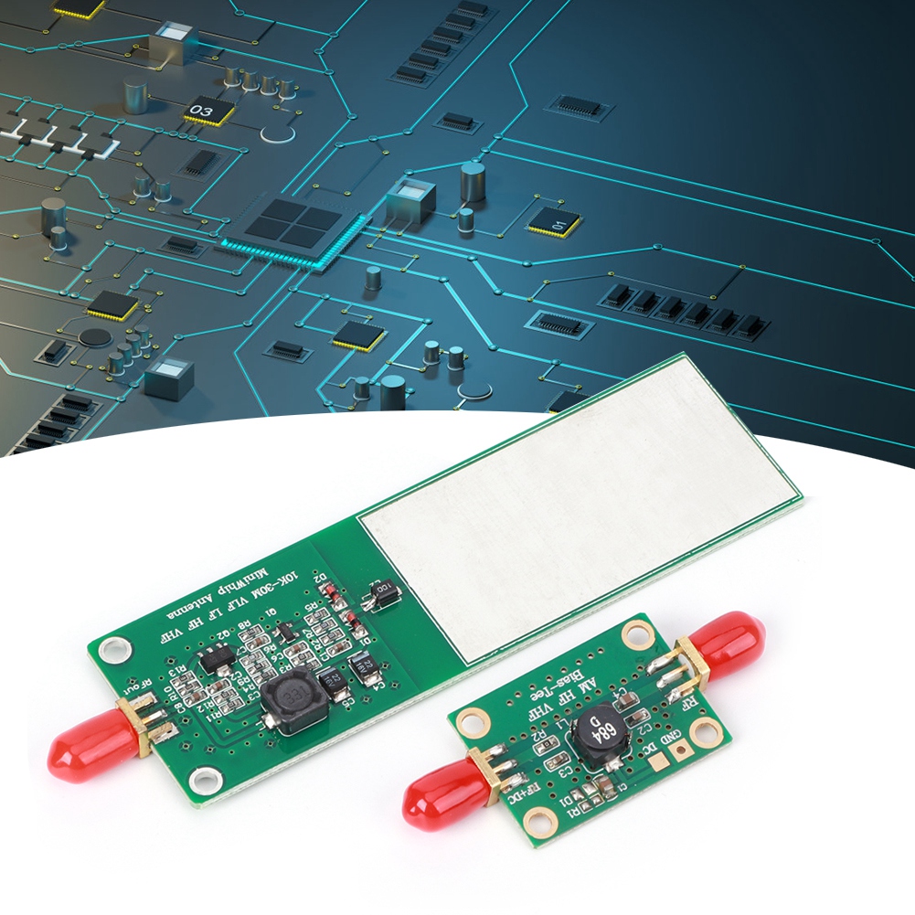 2 Stück Miniwhip Aktivantenne Rtlsdr Kurzwellen-funkempfänger Elektronisches Bauteil