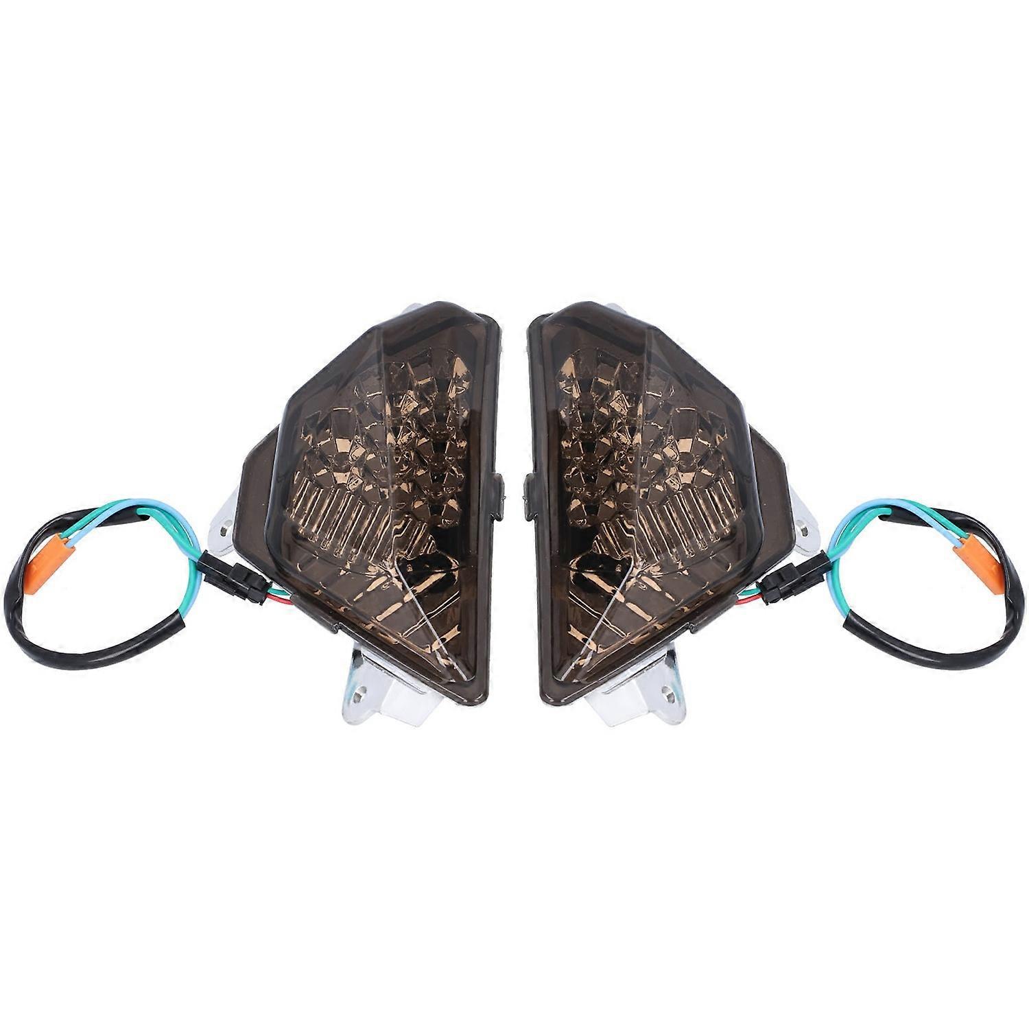 2 Stück Led-blinker Vorne Links/rechts Als Ersatz Für Kawasaki Ninja 1000 2017–2021, Braun