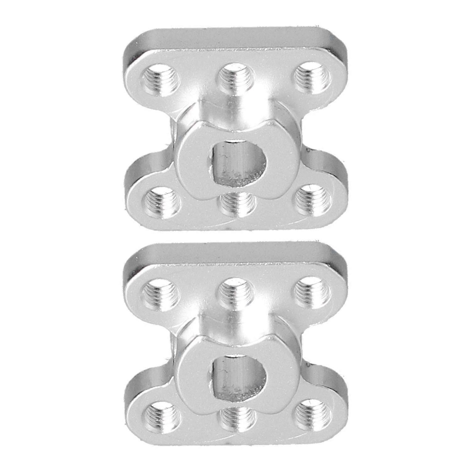 2 Stück Flanschwellenkupplung Aus Aluminiumlegierung, 6 Mm D-loch, Leichter Flanschkupplungsstecker Für Intel