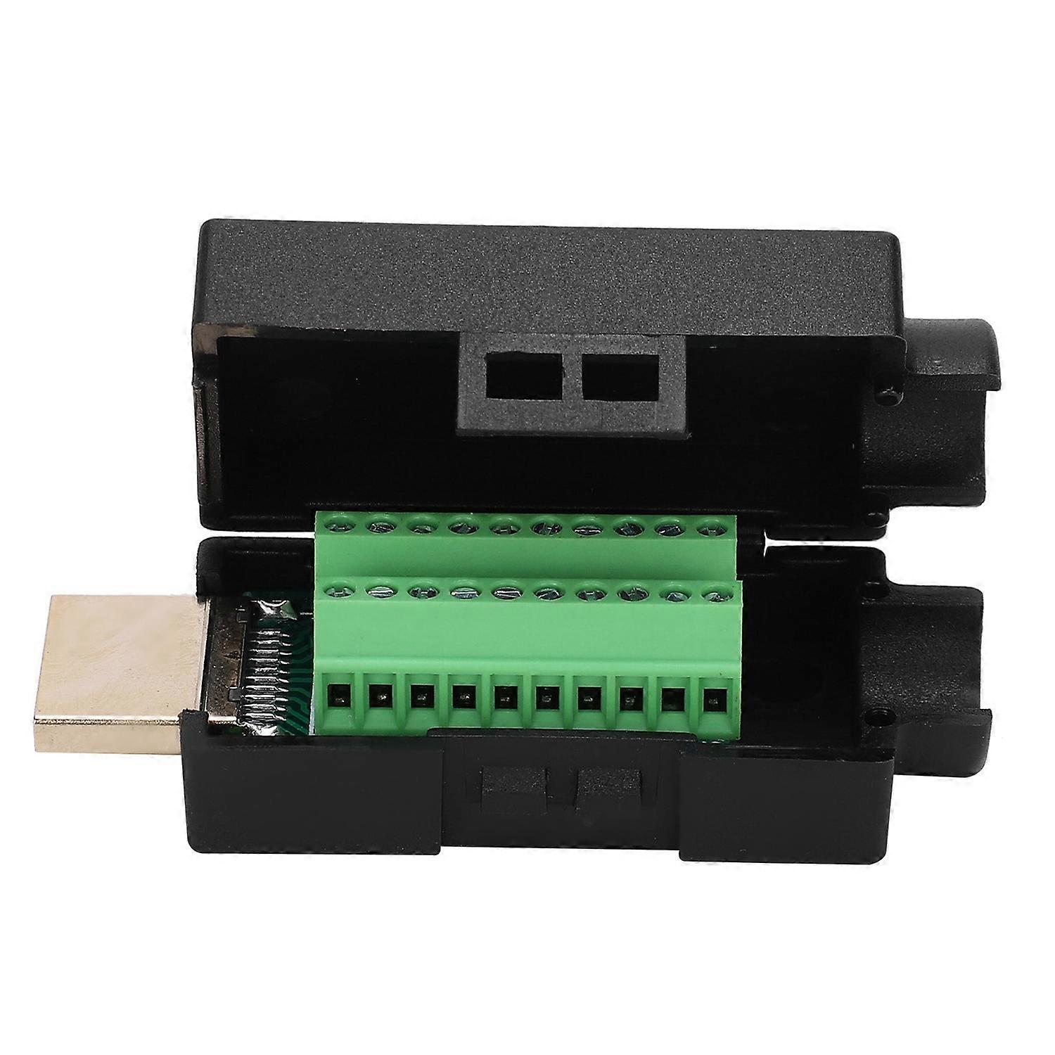 Hochauflösender Multimedia-schnittstellenstecker (hdmi) – Lötfreier Steckeradapter Für Diy-kabel