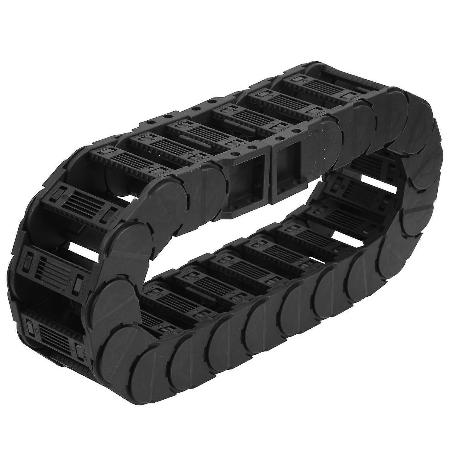 Kabelschleppkette, Geräuscharme Serie, Tankschleppleine, Nylon, Abnehmbare Baugruppe, 0,7 Meter, D25 X 25