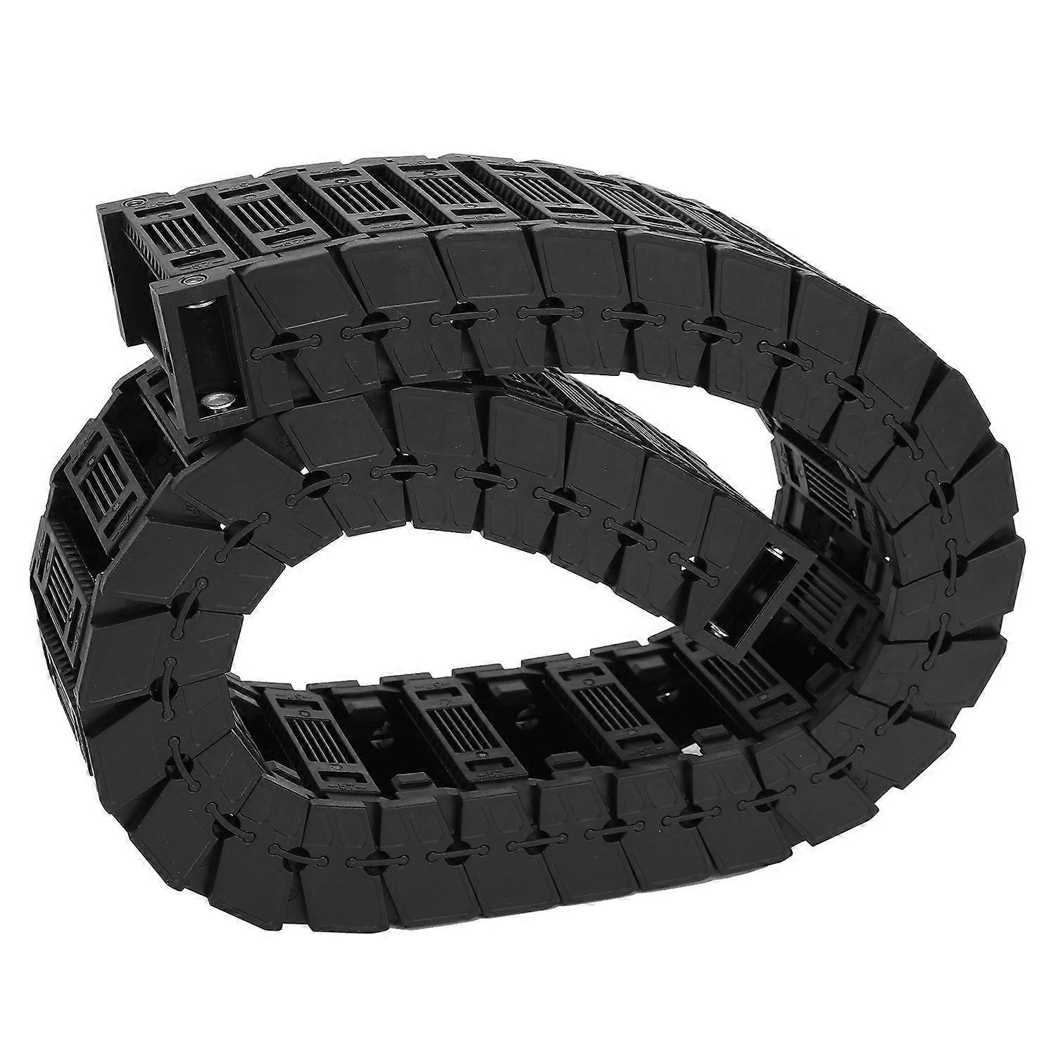 Kabelschleppkette, Geräuscharme Serie, Tankschleppleine, Nylon, Abnehmbare Baugruppe, 0,7/1 Meter, S25 X 57, 0,7 Meter