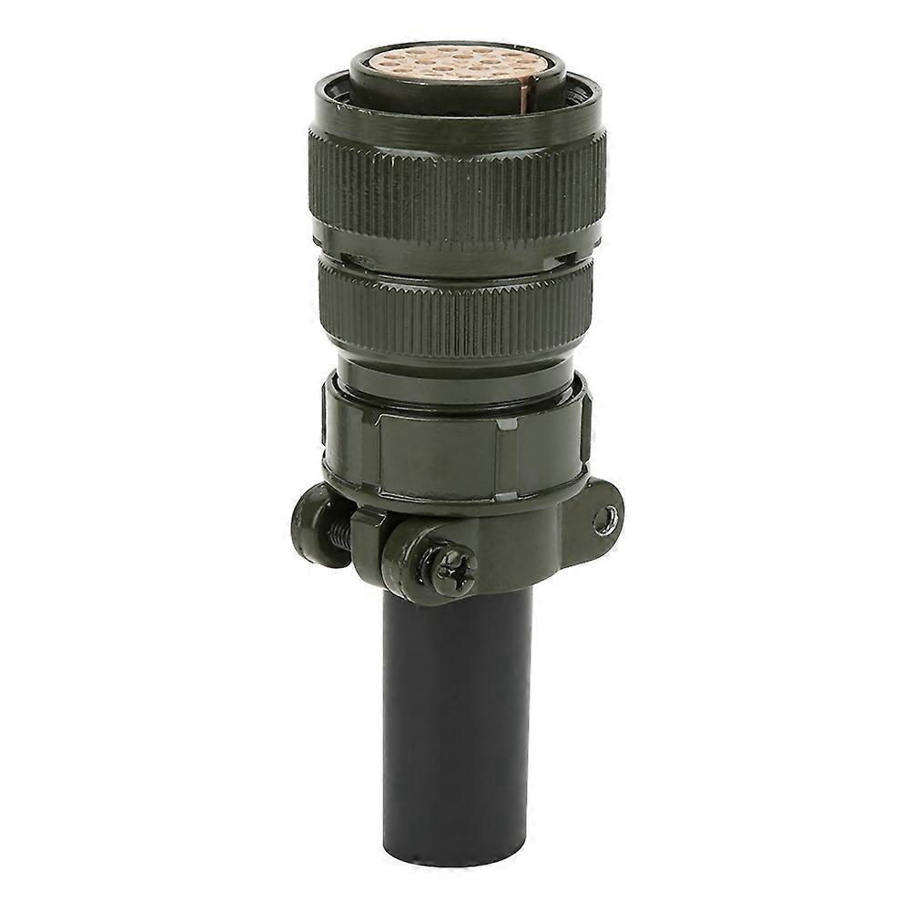 Industrieller Luftfahrt-steckverbinder, Legierungsbeschichtung, 17-adrig, Ip67 Wasserdicht, Gebogen/gerade, 17-adrig, Gerade