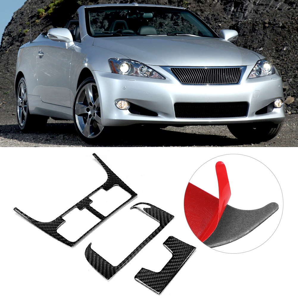 Abdeckung Für Die Hintere Lüftungsdüse Im Innenraum Aus Kohlefaser, Passend Für Lexus Is 06-12