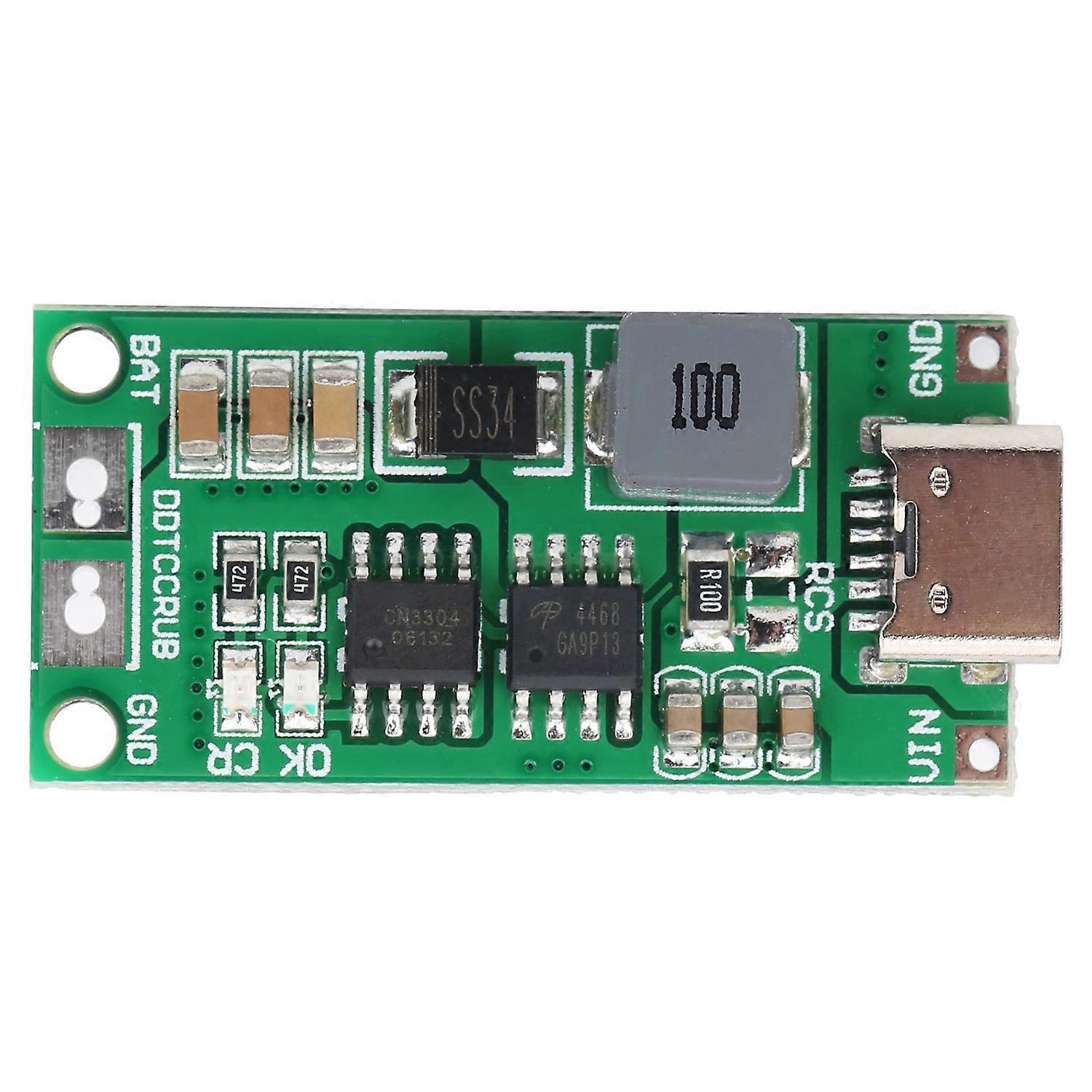 Lithium-ionen-akku-ladegerätmodul, Boost-ladeplatine, Elektronisches Bauteil Ddtccrub 4s1a