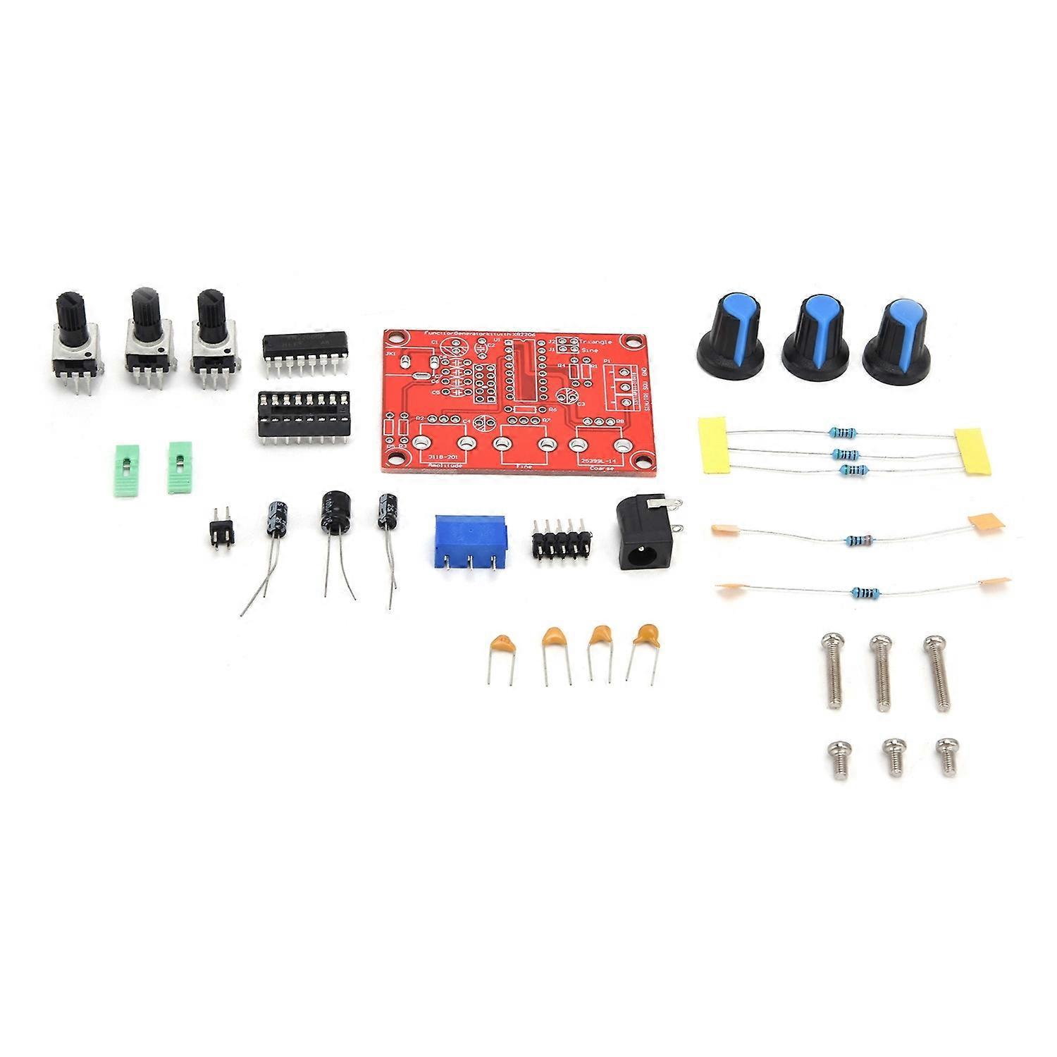 Signalgenerator-bausatz Diy-funktionsfrequenzmodul Sinus Dreieck Rechteck Einstellbar Xr2206