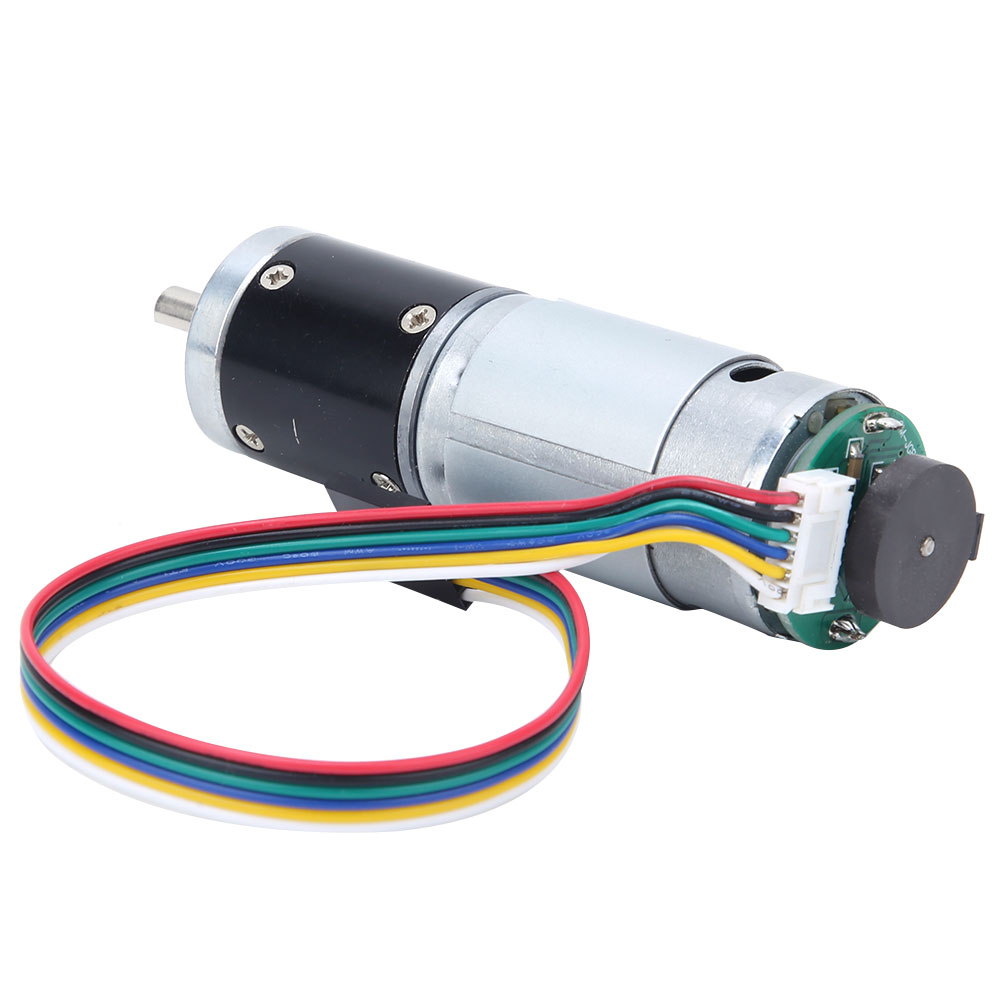 12v 330rpm Metall-gleichstrom-getriebemotor Mit Encoder