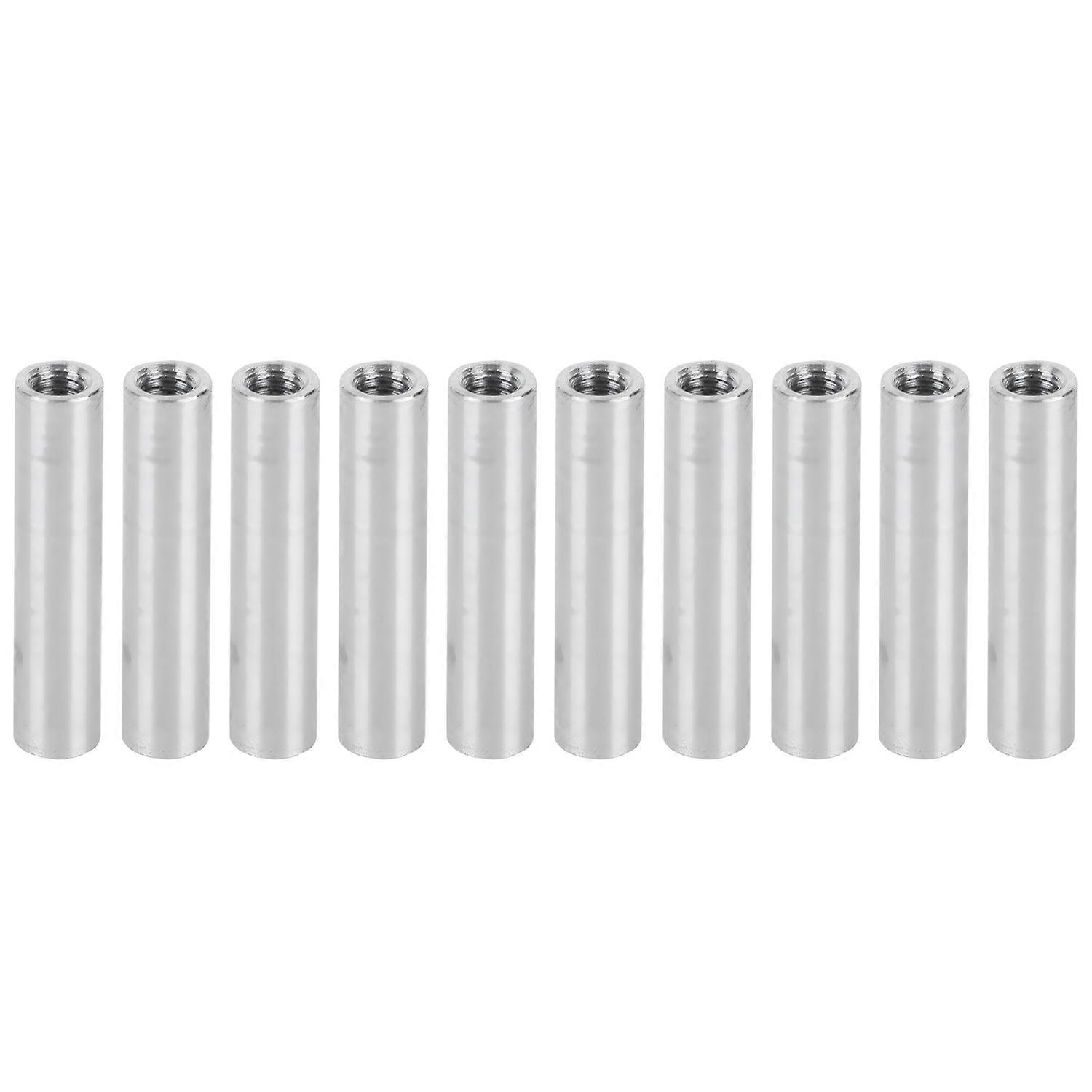 10 Stück Runde Abstandshalter Aus Aluminiumlegierung Mit Innengewinde M4x0,7 Mm, 30 Mm Lang