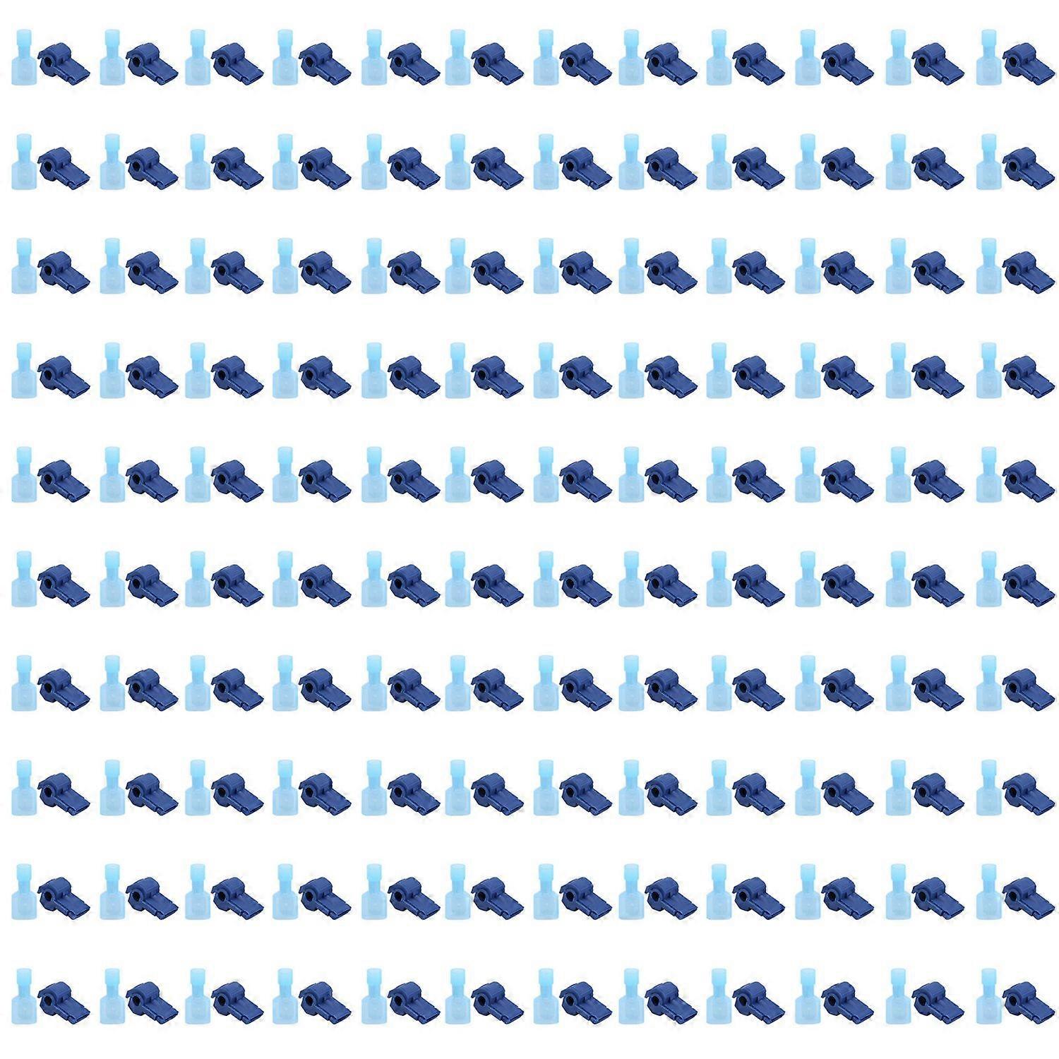 120 Paar Ttap Schnellverbinder-kabelklemmen-sortiment (blau)