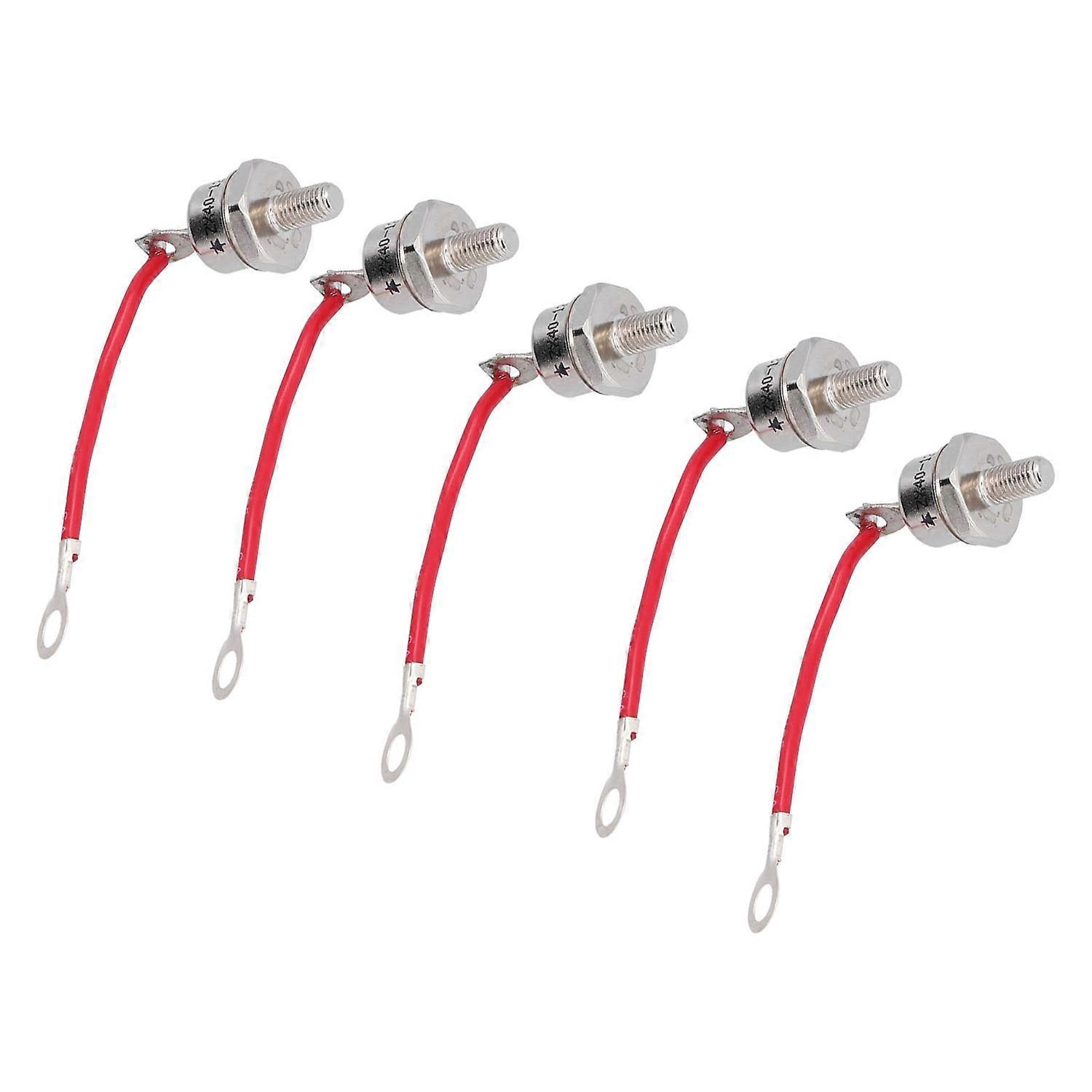 5 Stück Gleichrichterdiode 1200v 40a Wärmeableitung Vorwärts Silizium Leistungsgleichrichterdiode Zx40-12