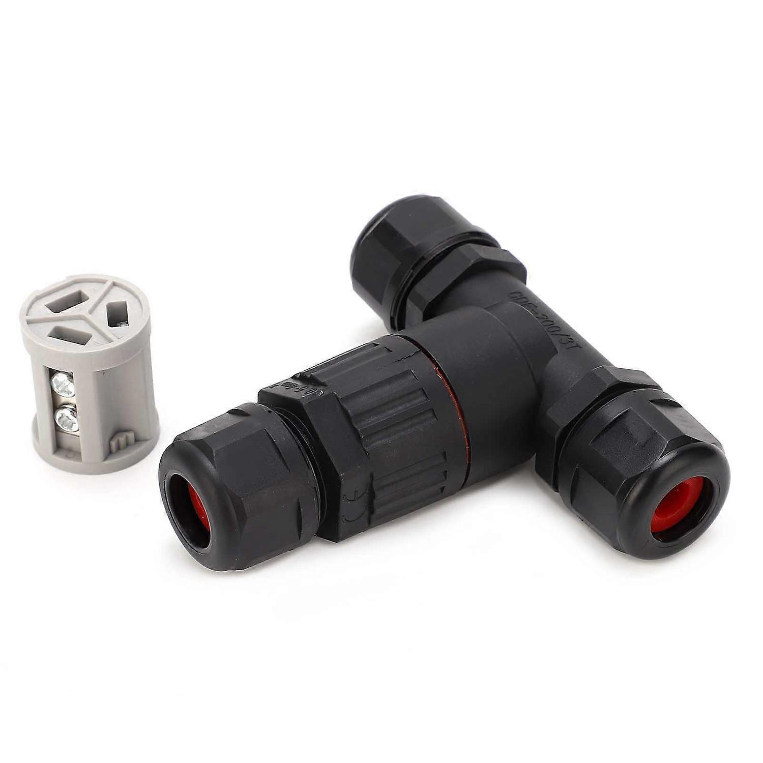 Drahtverbinder Ip68 Wasserdicht Pa66 Flammhemmend Draht-zu-draht Lampenzubehör Cdf200/3t