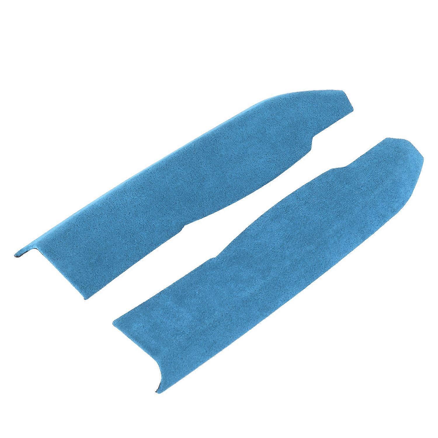 2 Stück Dekorative Mittelkonsolenleisten Aus Wildleder, 2 Mm Dick, Passend Für Subaru Brz 2013-2020, Blau