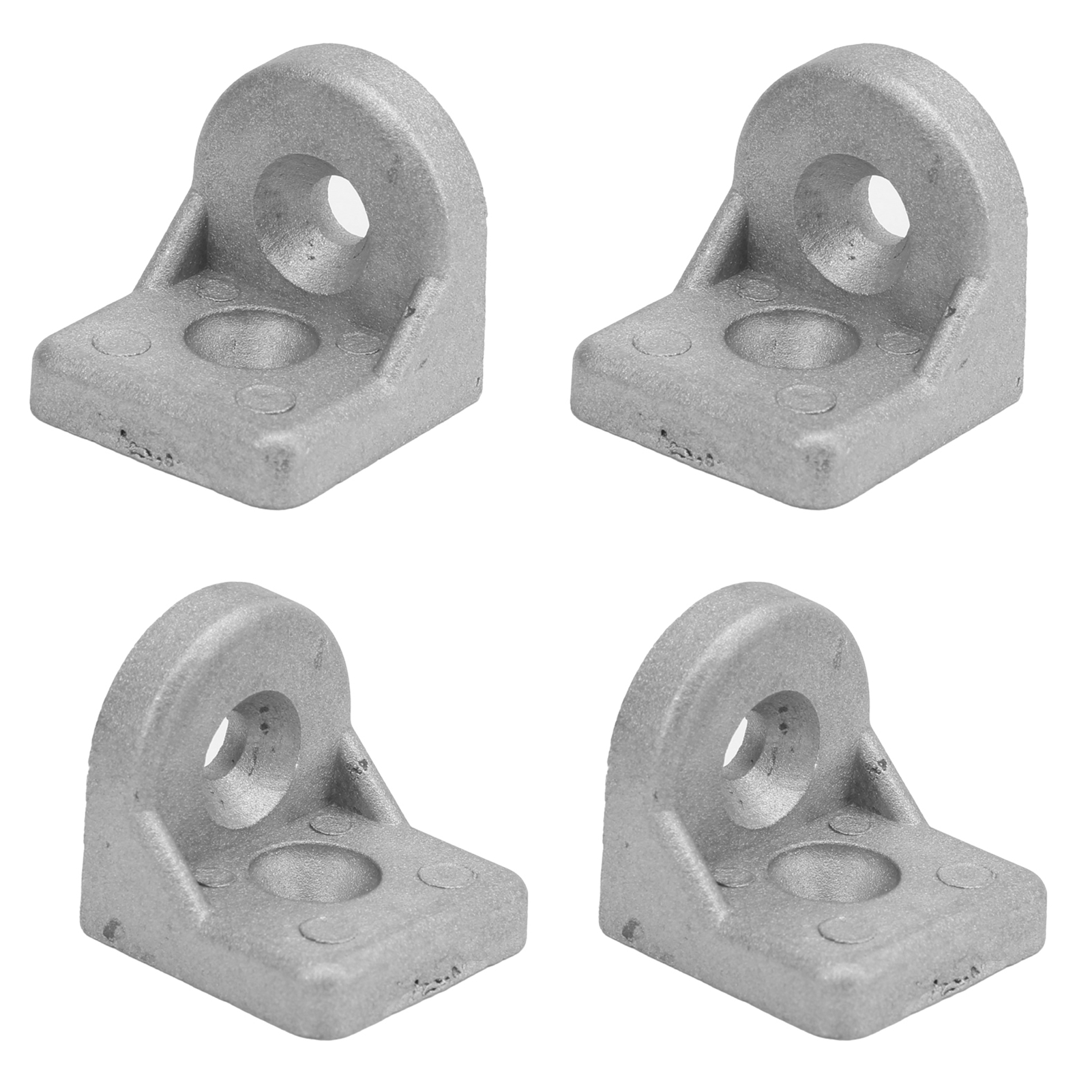 10 Stück Eckgelenk-extrusionshalterung Aluminium Lenkwinkel Verbindungsteil 2030403030 Typ