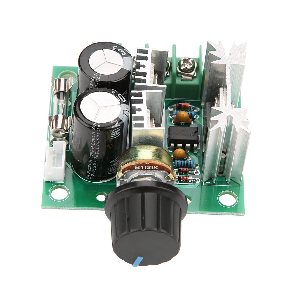 12v-40v 10a Pwm-gleichstrommotor-drehzahlregler-modul Mit Stufenloser Drehzahlregelung