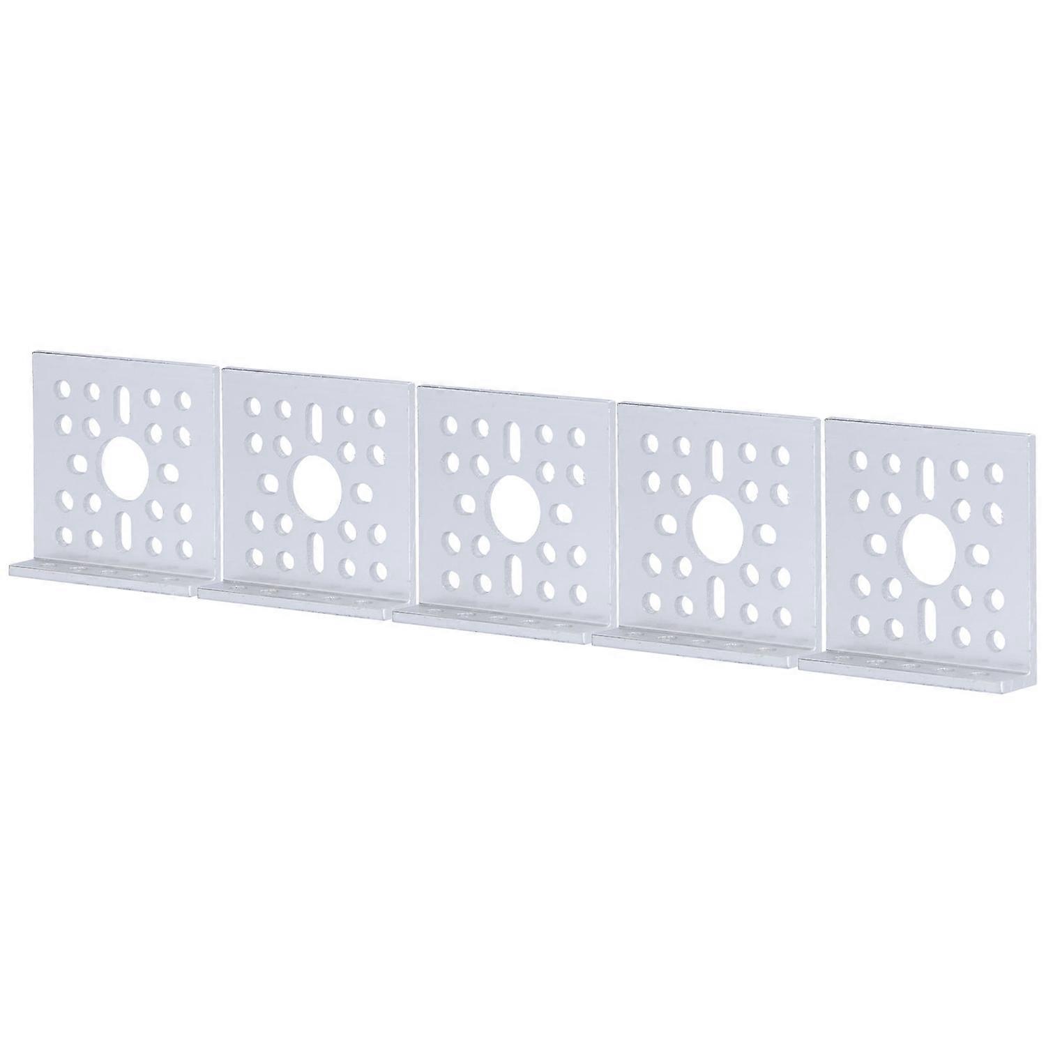 Stück L-förmige Halterungen Aus Aluminiumlegierung, 90-grad-winkel, 48 X 12 Mm, Low-side-servohalterungen