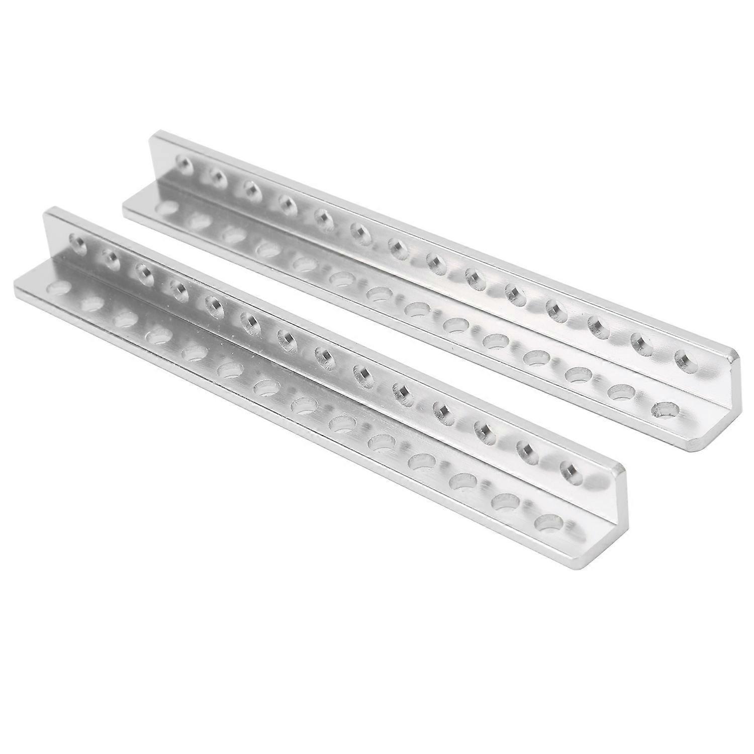 Stück Roboter-aluminiumträger L-förmig 14 Loch Industriebedarf 12 X 12 X 120 Mm 3103-0014-0120