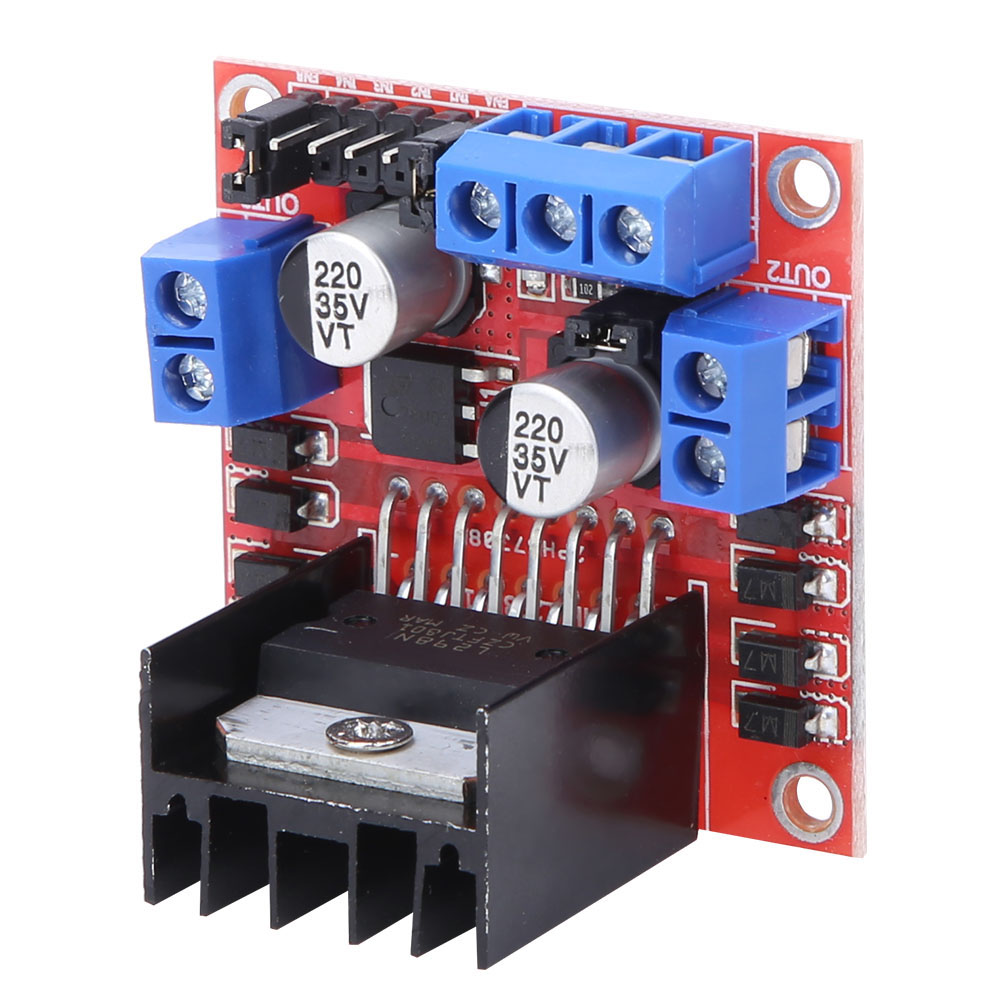L298n Motortreiberplatinenmodul Doppel-h-brücke Kompatibel Mit Schrittmotor Smart Car Roboter
