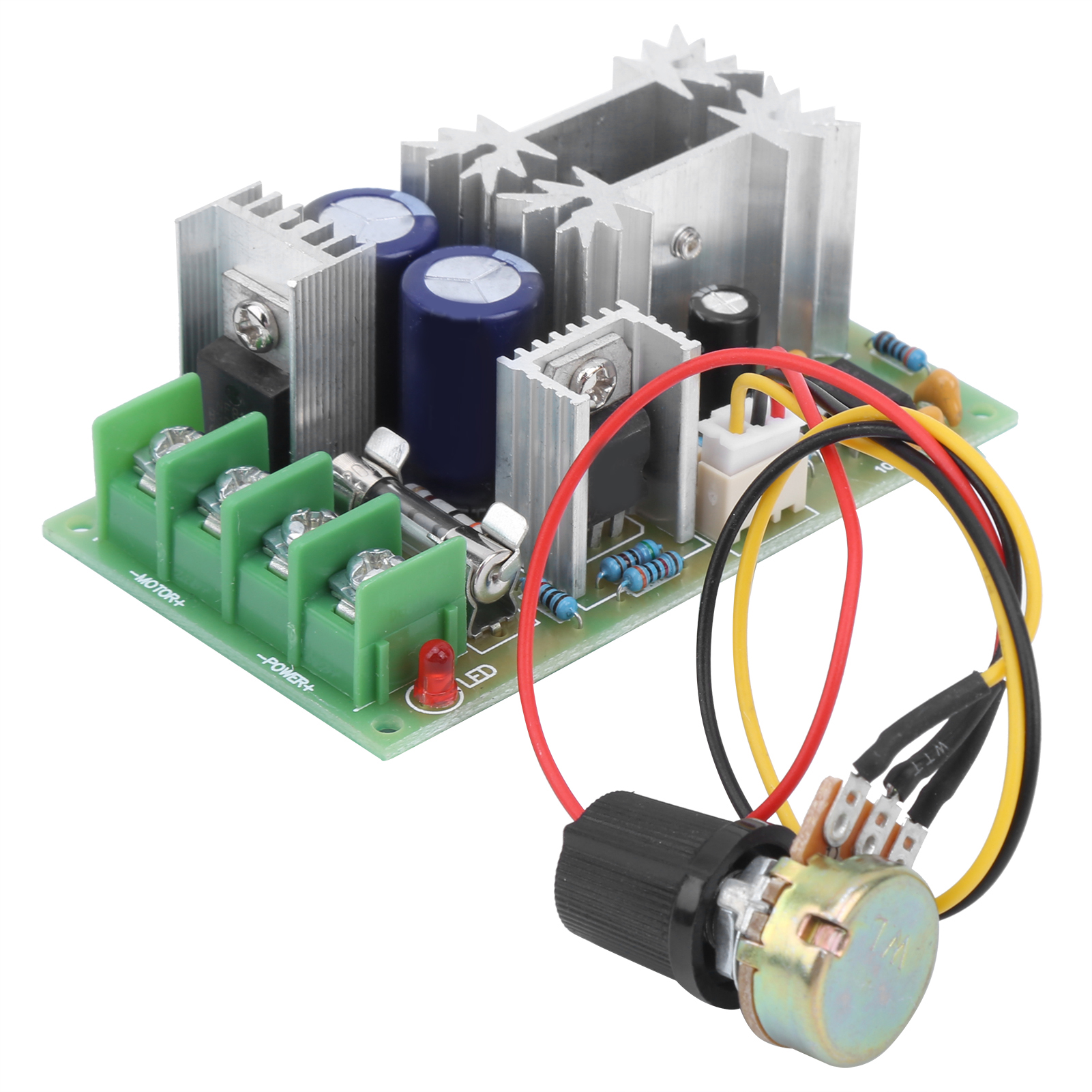Motordrehzahlregelungsmodul Dc12v/24v/36v/48v Hochleistungs-treiberplatine Pwm 20a Dc10-60v