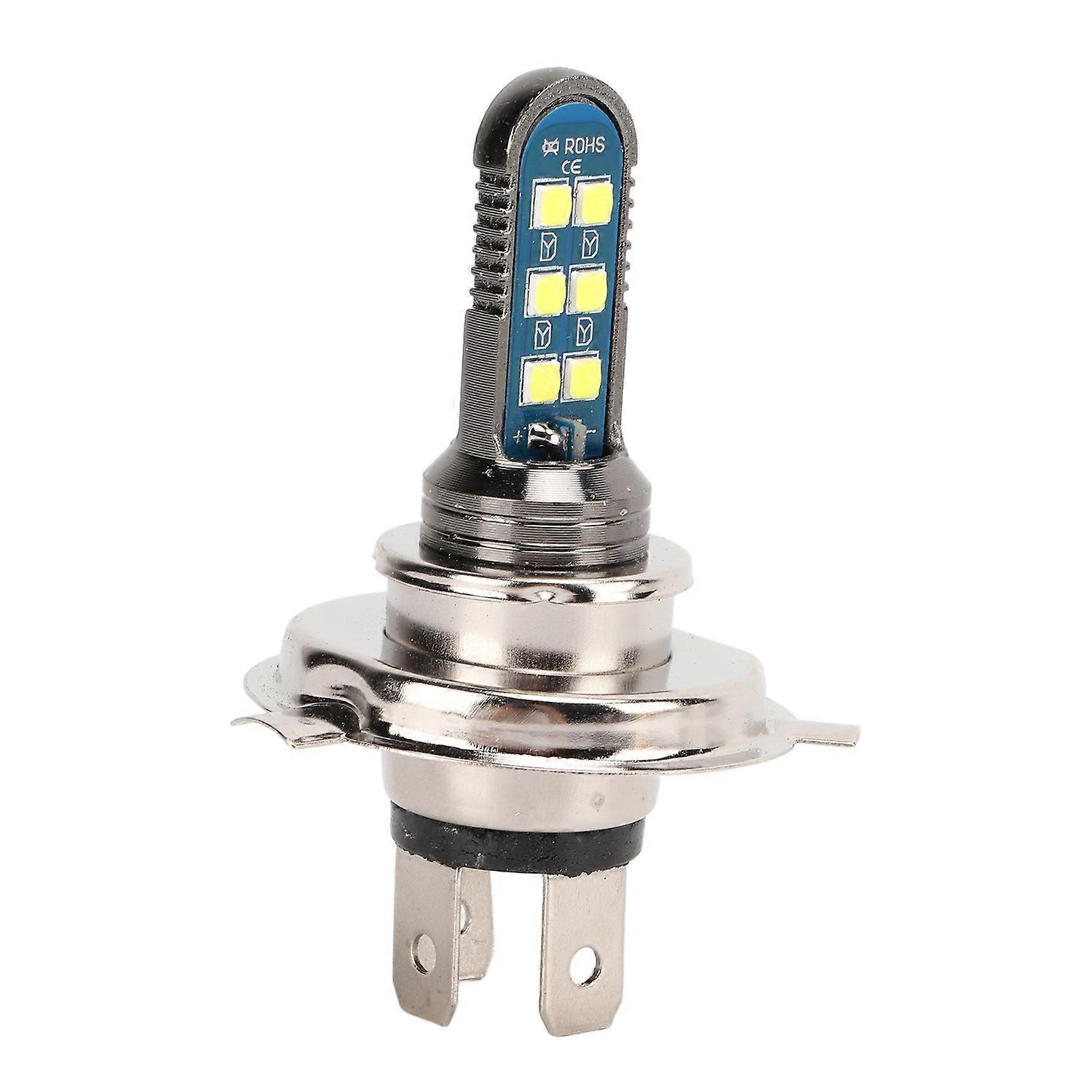 12-led-h4-led-scheinwerfer Für Motorräder Und Elektrofahrzeuge, 3-klauen-motorradfrontlampe, Ip68, 1080 Lm, 6000 K