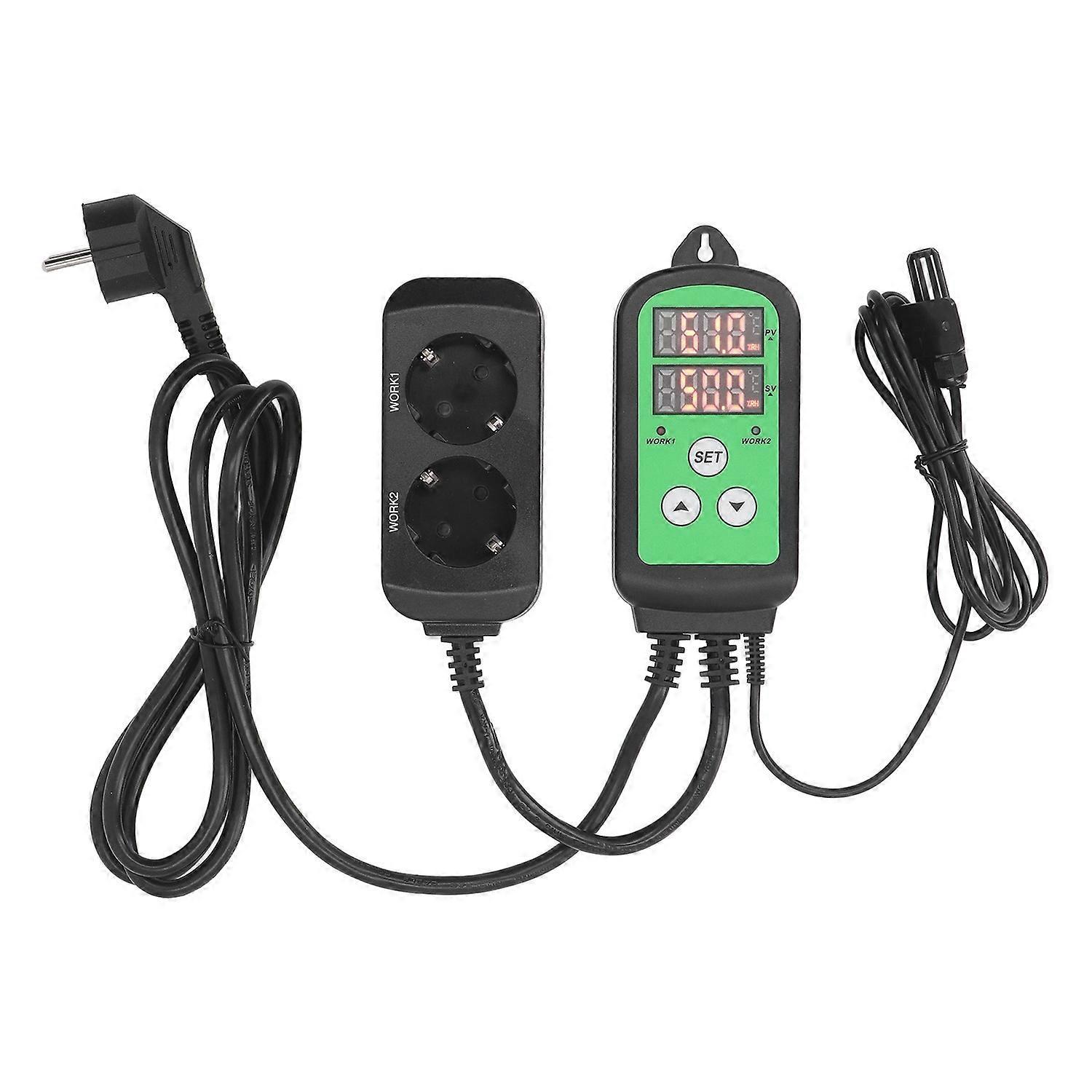 1500-w-luftbefeuchter-controller, Vorverdrahtet, Digitaler Luftbefeuchter-regler, Dual-led-anzeige, Luftentfeuchter
