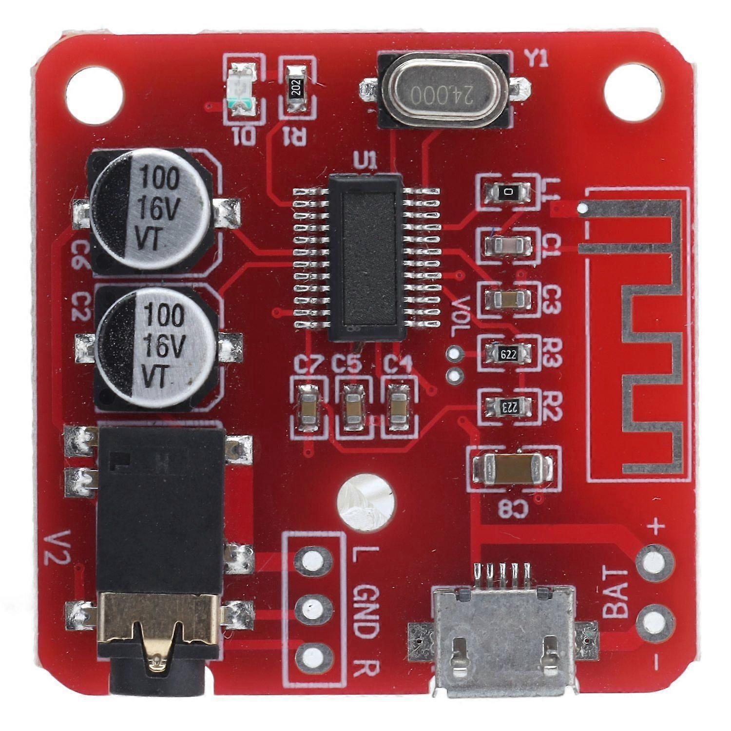 Bluetooth-audioempfängerplatine 5.0 Hd Audio Mp3 Lossless Decoder Drahtlose Übertragung Xha250