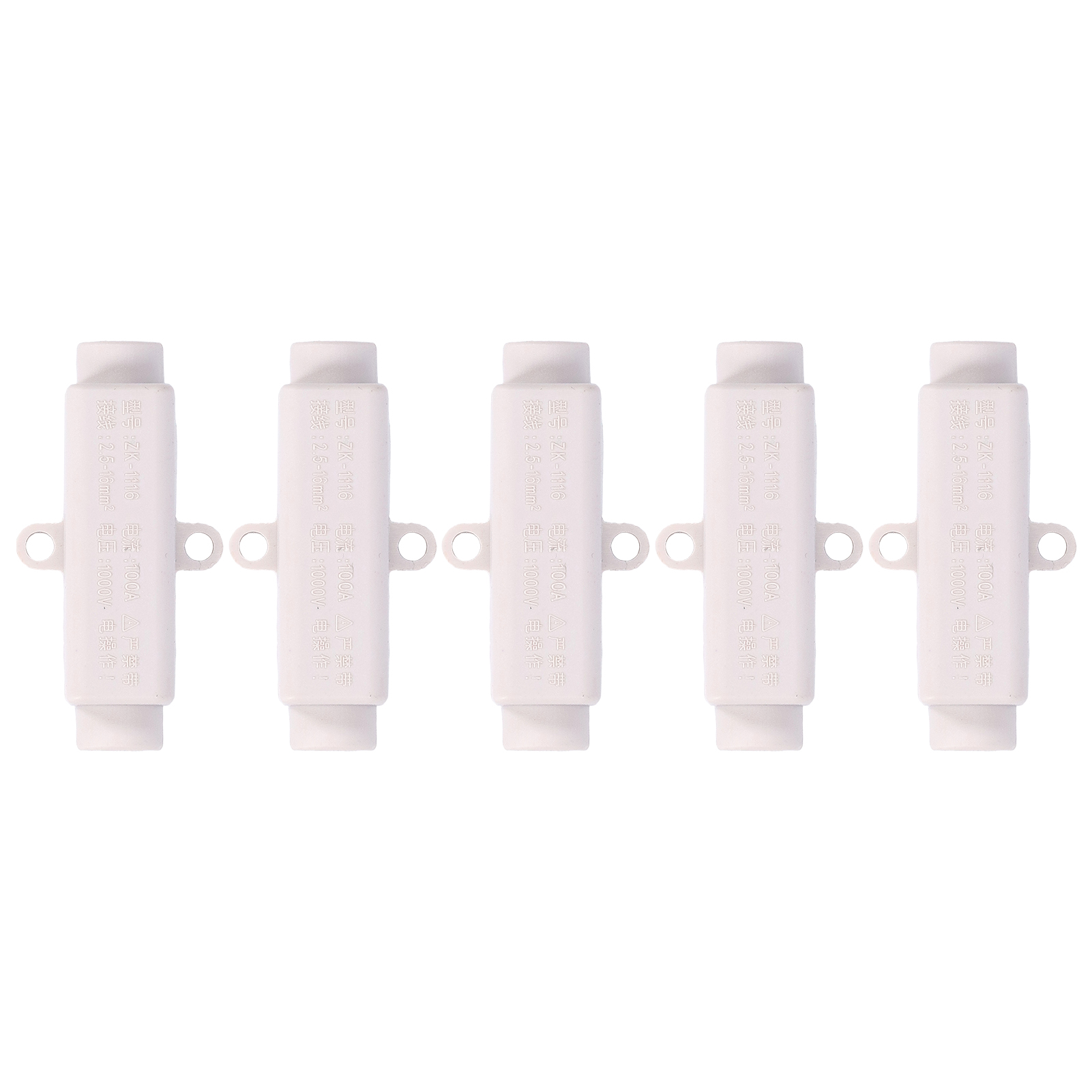 5-teiliges T-förmiges Kabelverbinder-schraubklemmen-set 1000 V 100 A Zk‑1116