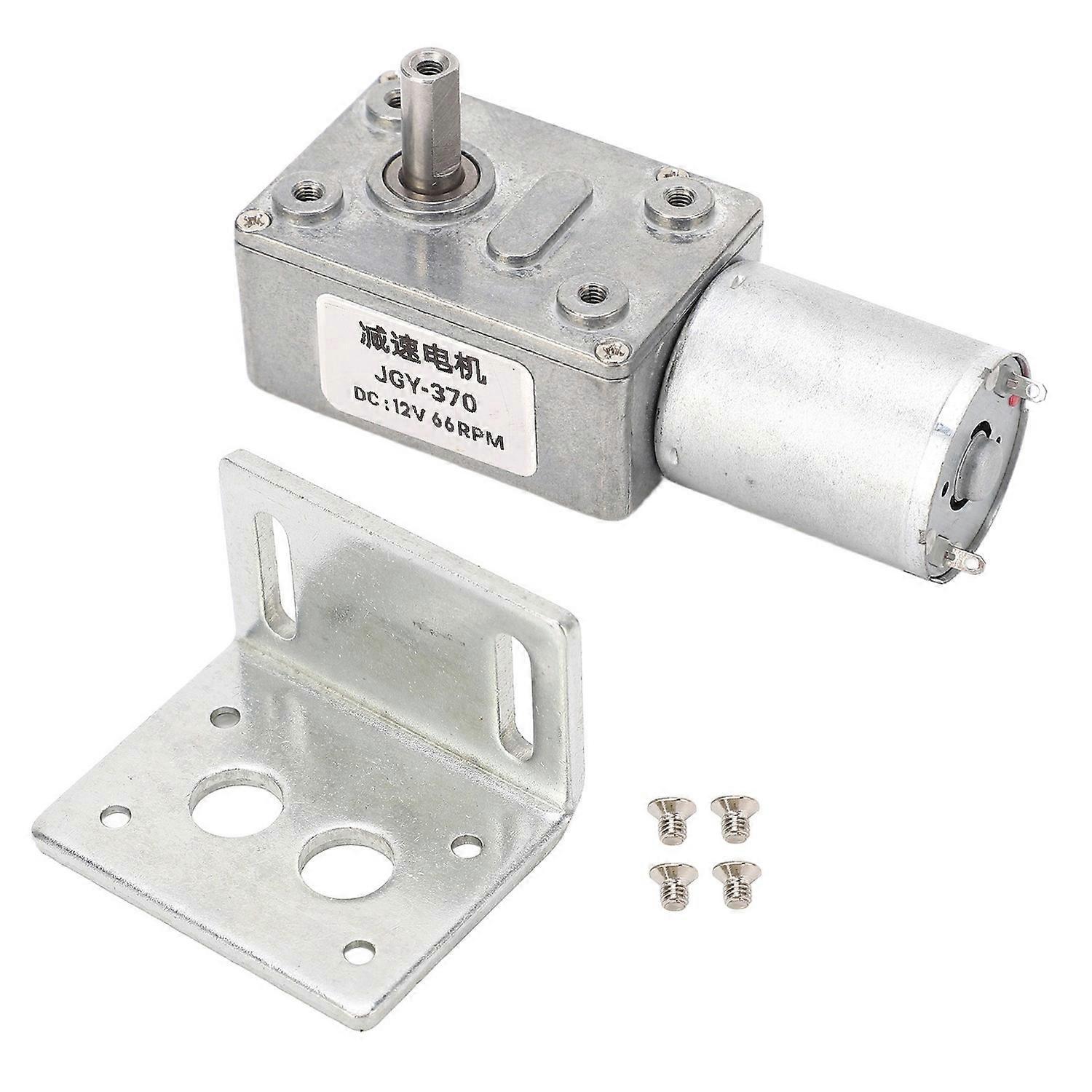 Gleichstrom-getriebemotor, Einwellig, Cw/ccw, Selbsthemmend, Schneckenmotor Mit Sockel Für Etikettendruckerofen