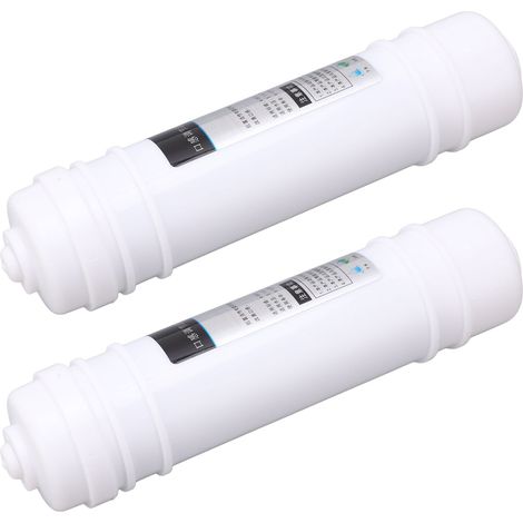 2er-set Wasserfilterkartuschen, 10 Zoll, Aktivkohle, T33, Universaldesign, Für Zuhause