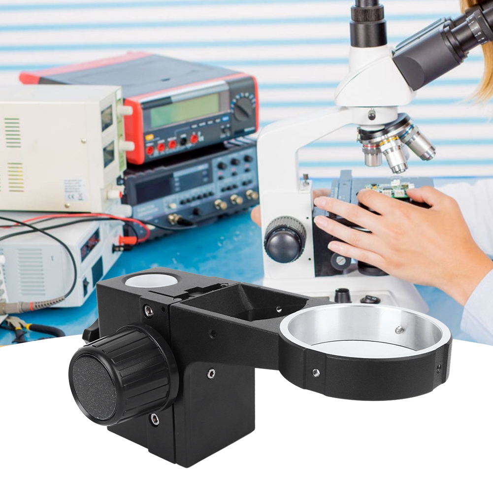 Fokussierhalterung Aus Aluminiumlegierung Für Stereomikroskope, Zubehör Für Die Reparatur Von Mobiltelefonen