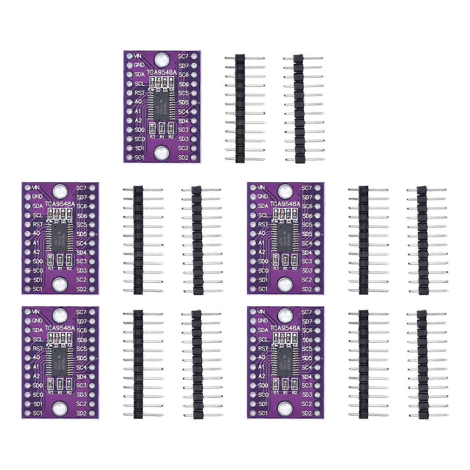 5-teiliges Entwicklungsboard-set Mit 1 Bis 8 Kanälen, Iic-erweiterungsmodul Tca9548a Für Diy-projekte