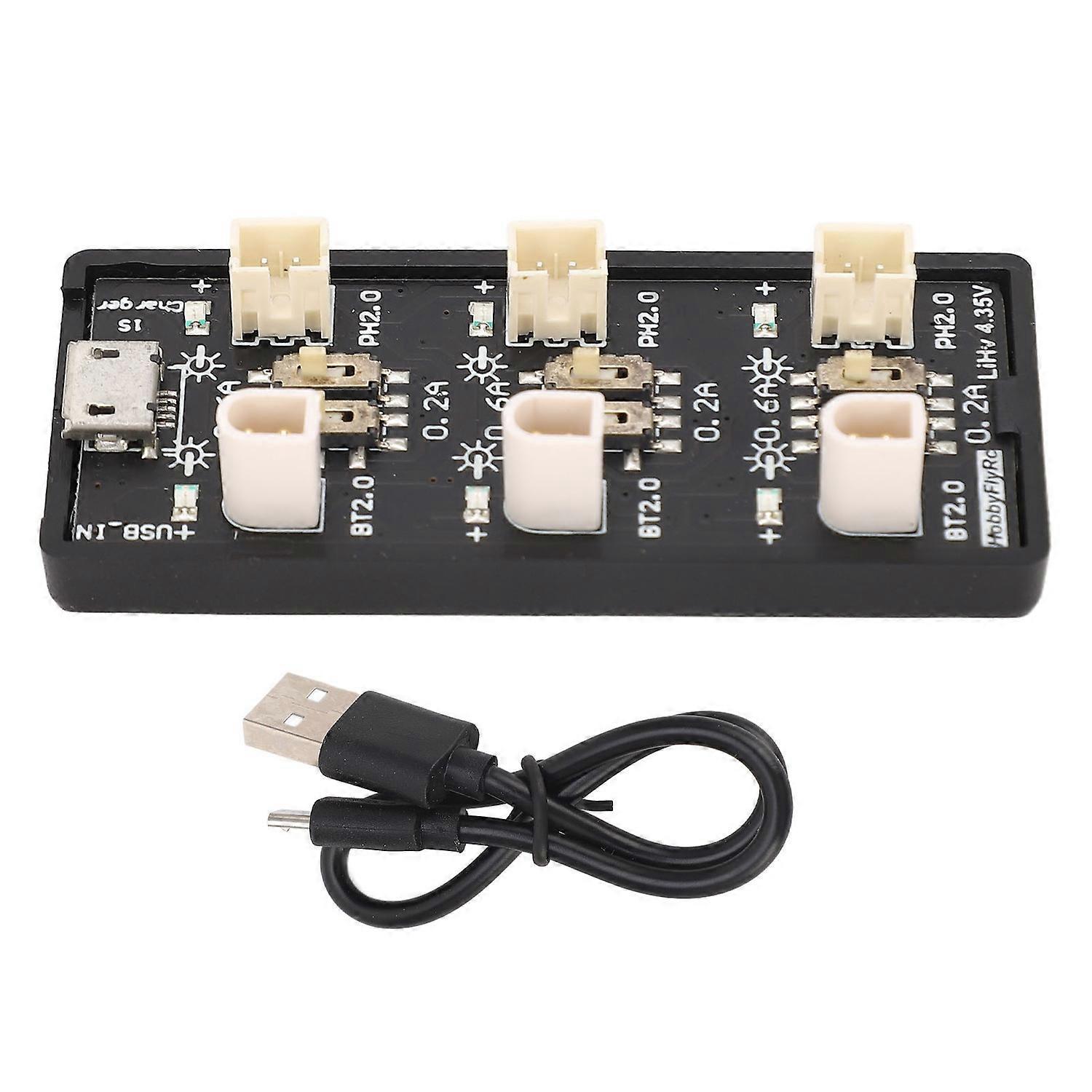 Usb-ladegerät Für 3,8 V Bis 4,35 V Lithium-akkus, Standard-stromschnittstelle, 6 Kanäle, Usb-ladefunktion
