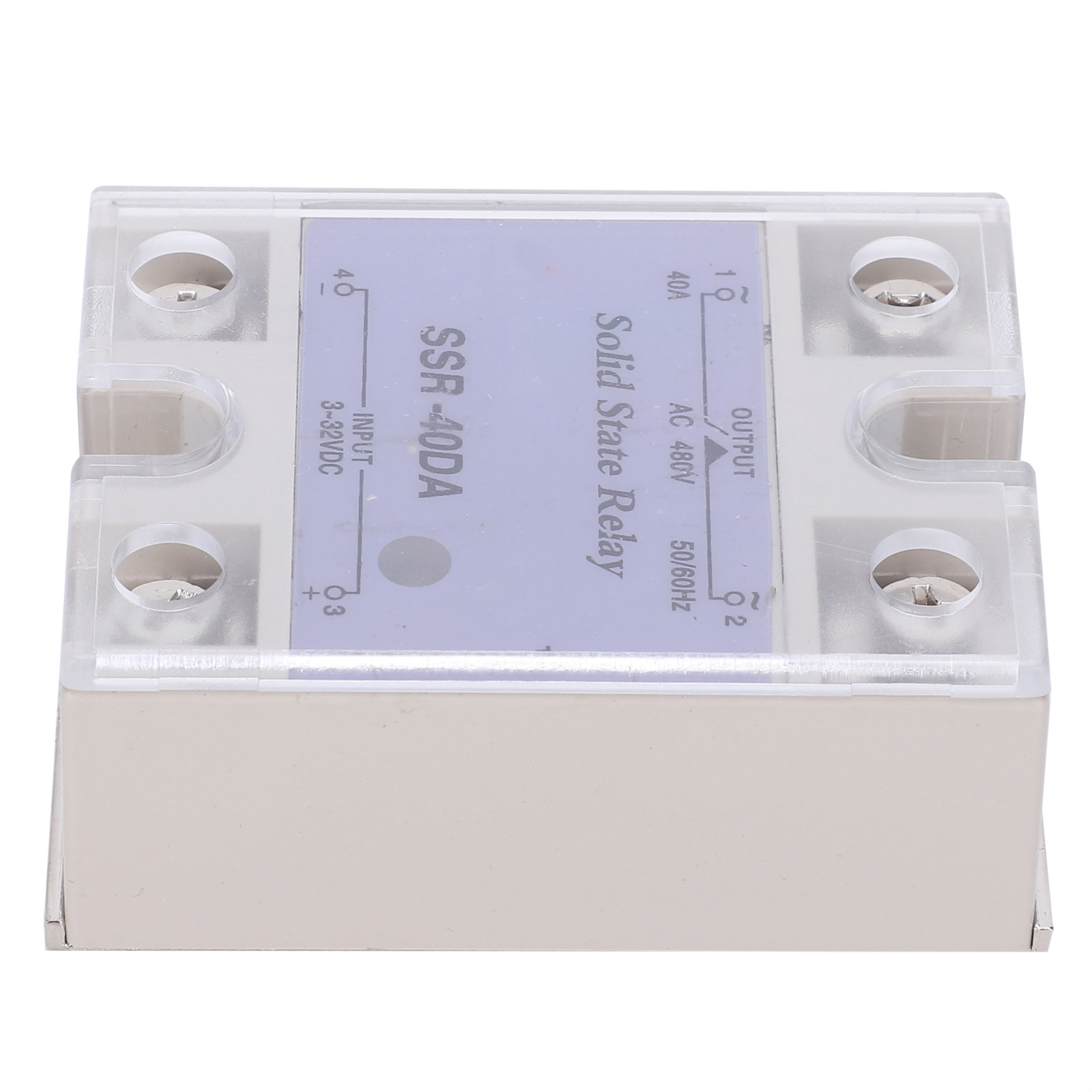 Halbleiter-relaismodul Hochspannungs-relaissteuerung Für Dc/ac 480v Ssr-heizung (40da)