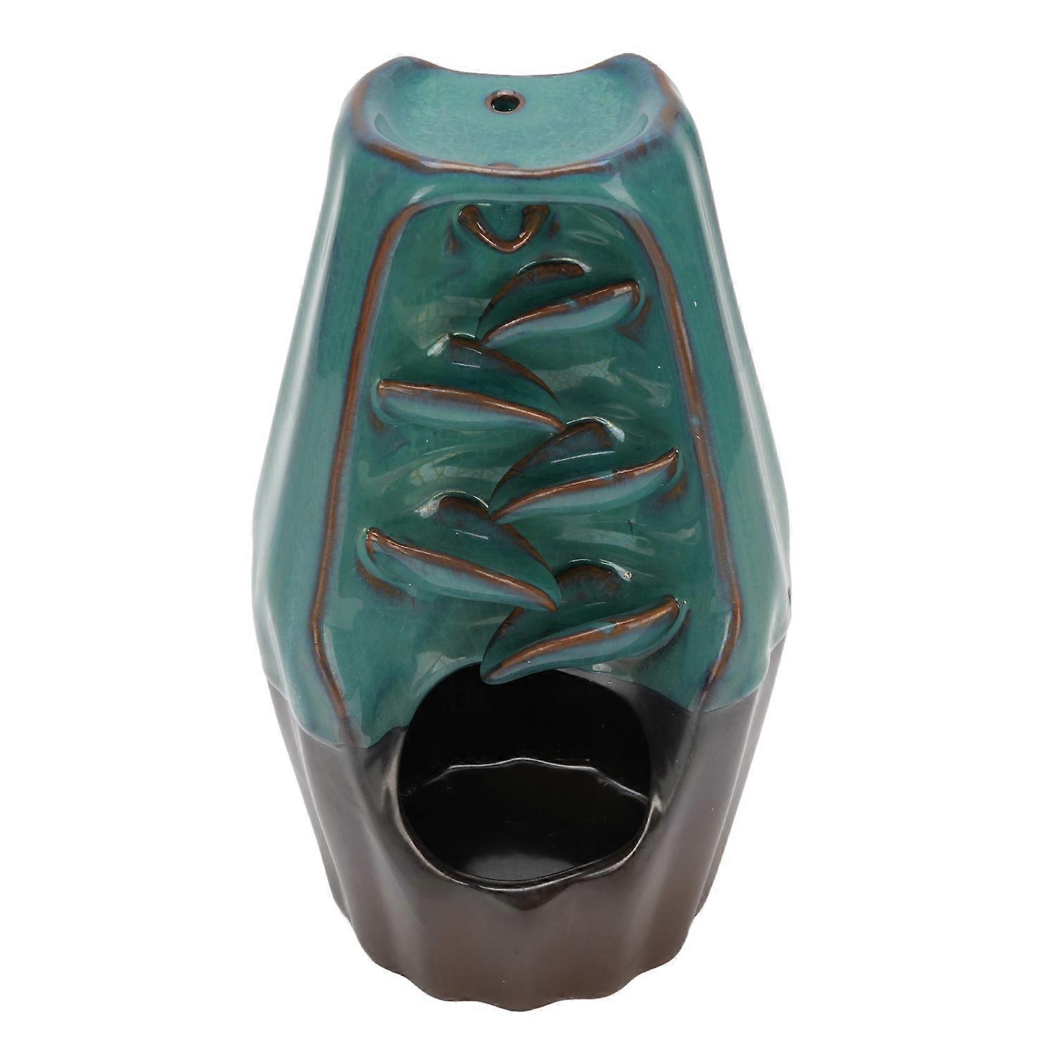 Wasserfall-rückfluss-räucherstäbchenhalter, Innovativer Keramik-rückfluss-aromatherapie-ofenornament Für Zuhause