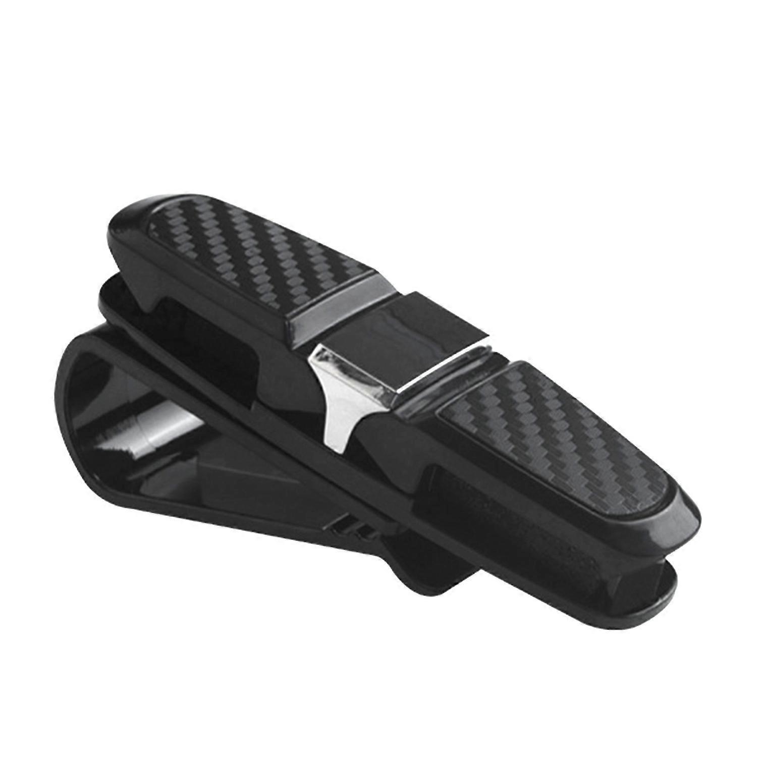 Multifunktionaler, Drehbarer Brillenclip Für Sonnenblende, Ideal Für Brillen, Karten Und Rechnungen.