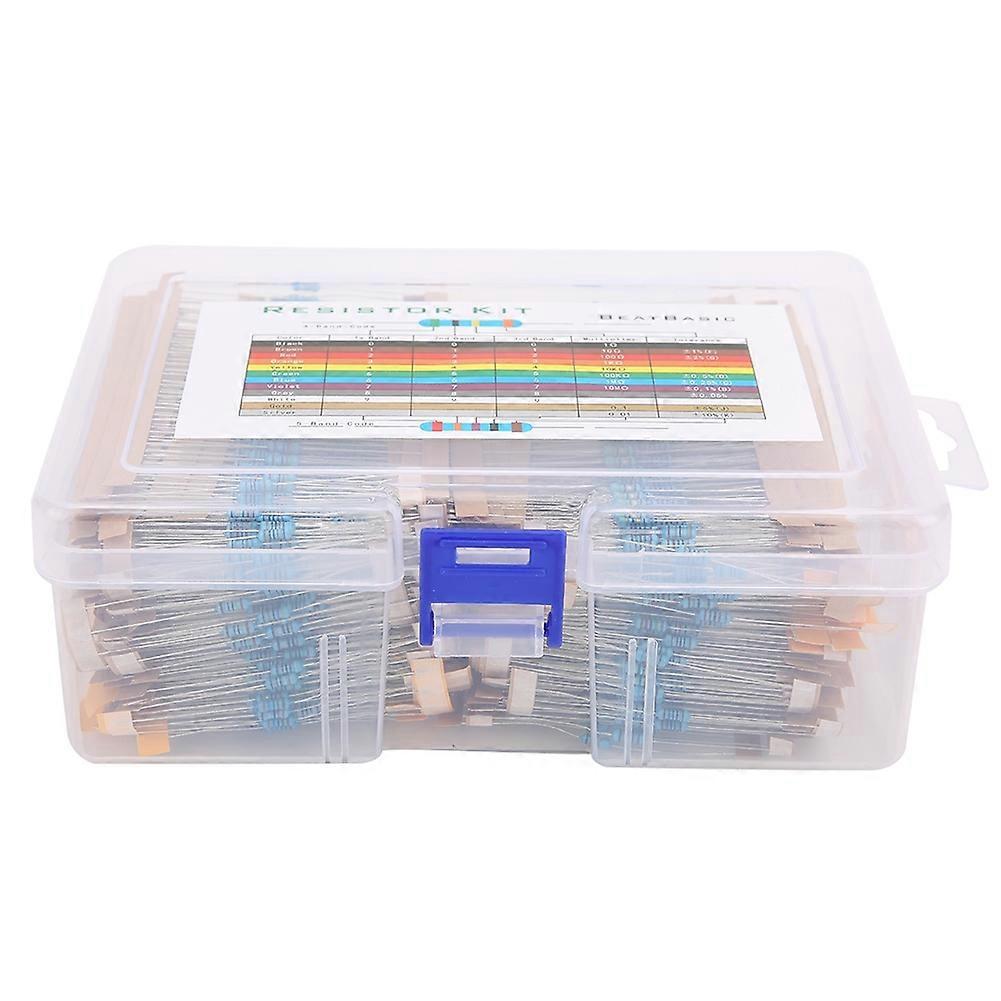 2600 Stück 1/4-w-metallfilmwiderstände, Elektronikbauteile, 1 Ω - 3 Mω