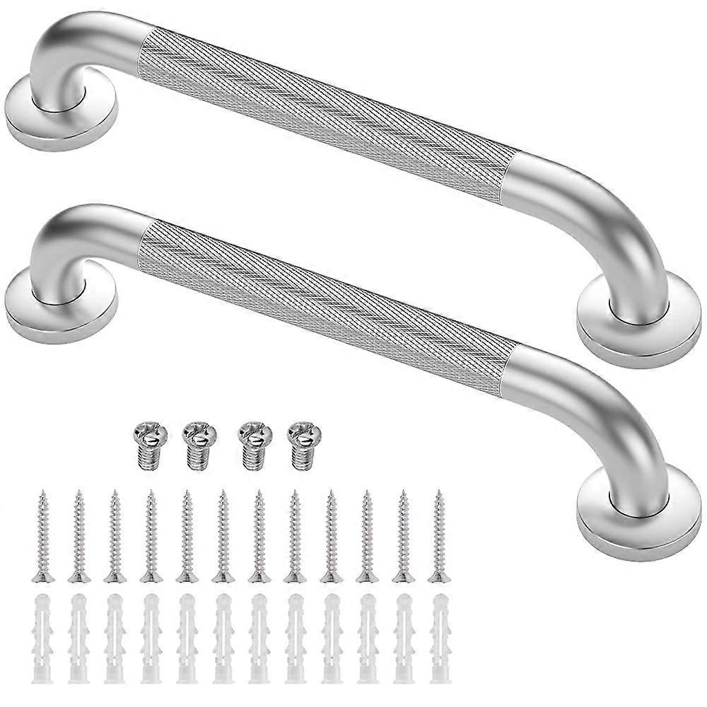 2er-pack Duschhaltegriffe Aus Edelstahl, Rutschfest, 40 Cm (16 Zoll) Sicherheitsgriff Für Badezimmer