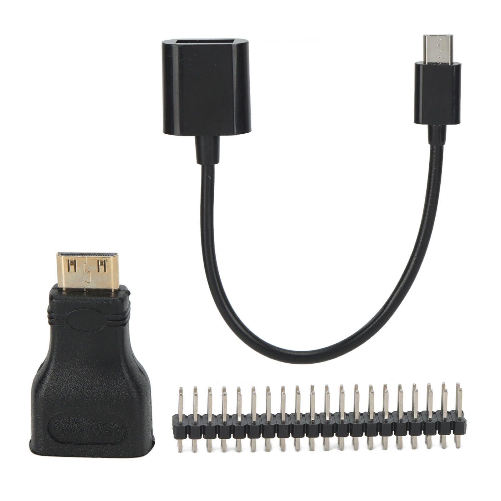 Mini-hd-zu-hd-adapter, Micro-usb-zu-usb-buchse-stromkabel, 40-polig Für Raspberry Pi Zero Pin Kit