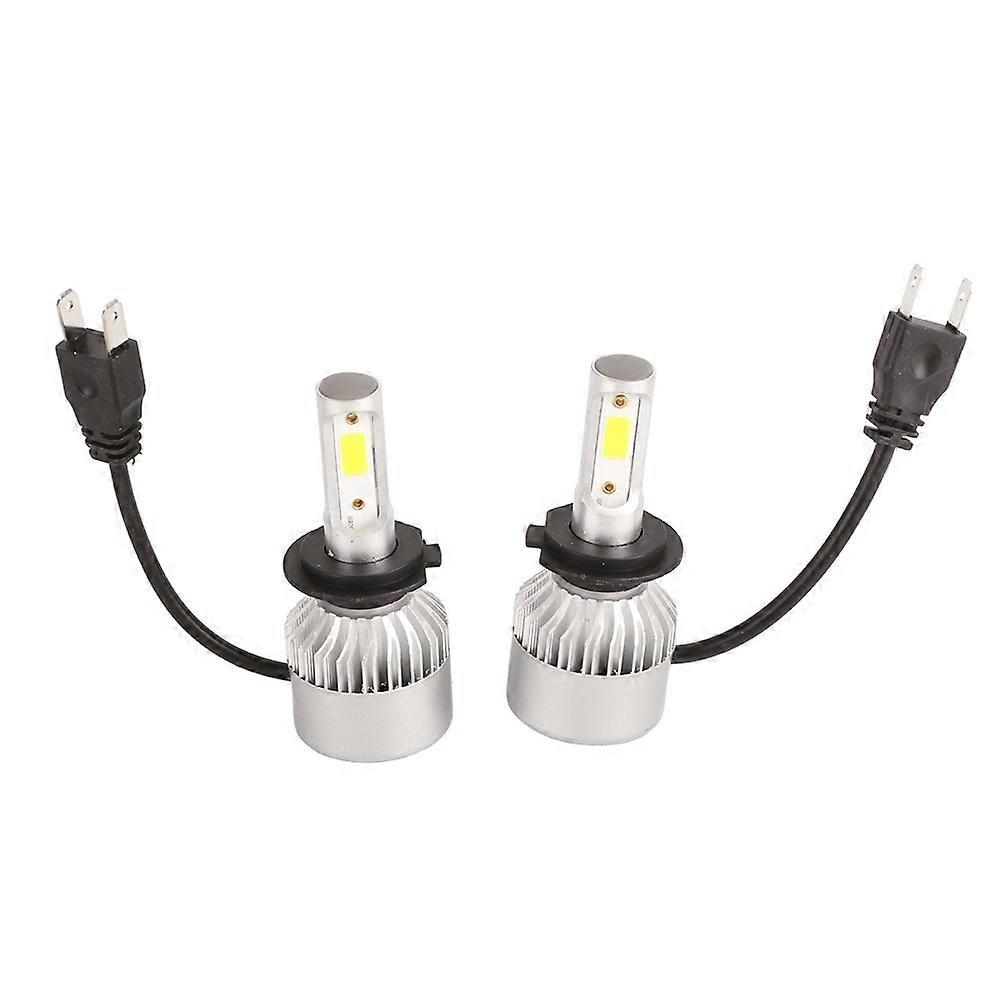 Stück H7 Led-autoscheinwerferlampen, Superhell, Schnelle Wärmeableitung, Scheinwerfer-umrüstsatz