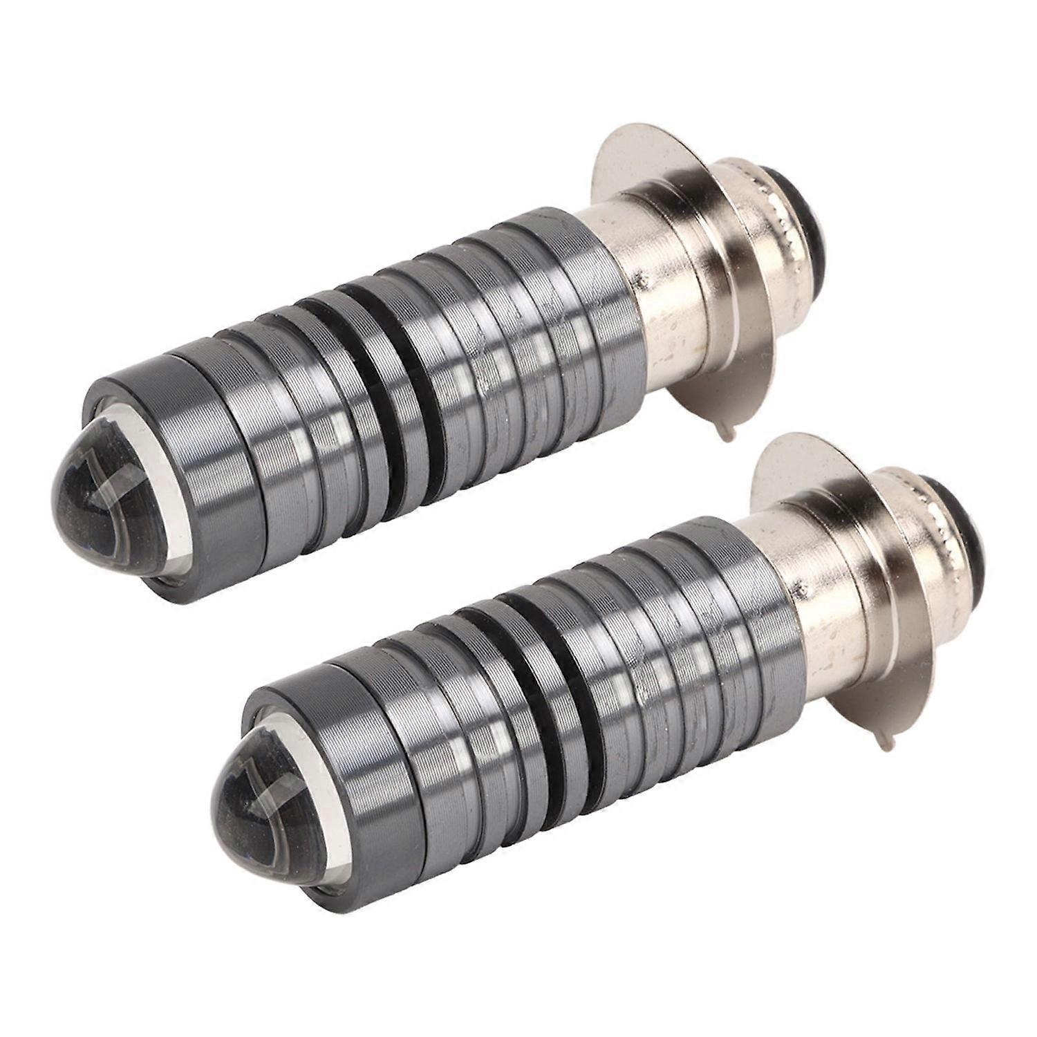 Paar P15d Led-lampen, 10 Bis 60 V, 2000 Lm, 20 W, Ip67 Wasserdicht, Motorradscheinwerfer Für Lkw