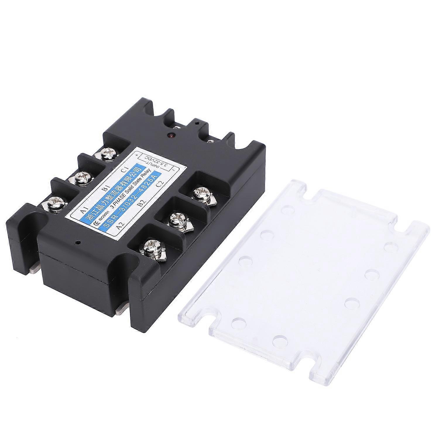 Dreiphasiges Ssr-gleichstromrelais, 480 V Wechselstrom, 25 A, Halbleiterrelais Für Industrielle Anwendungen, Ssr-3/032-4825a