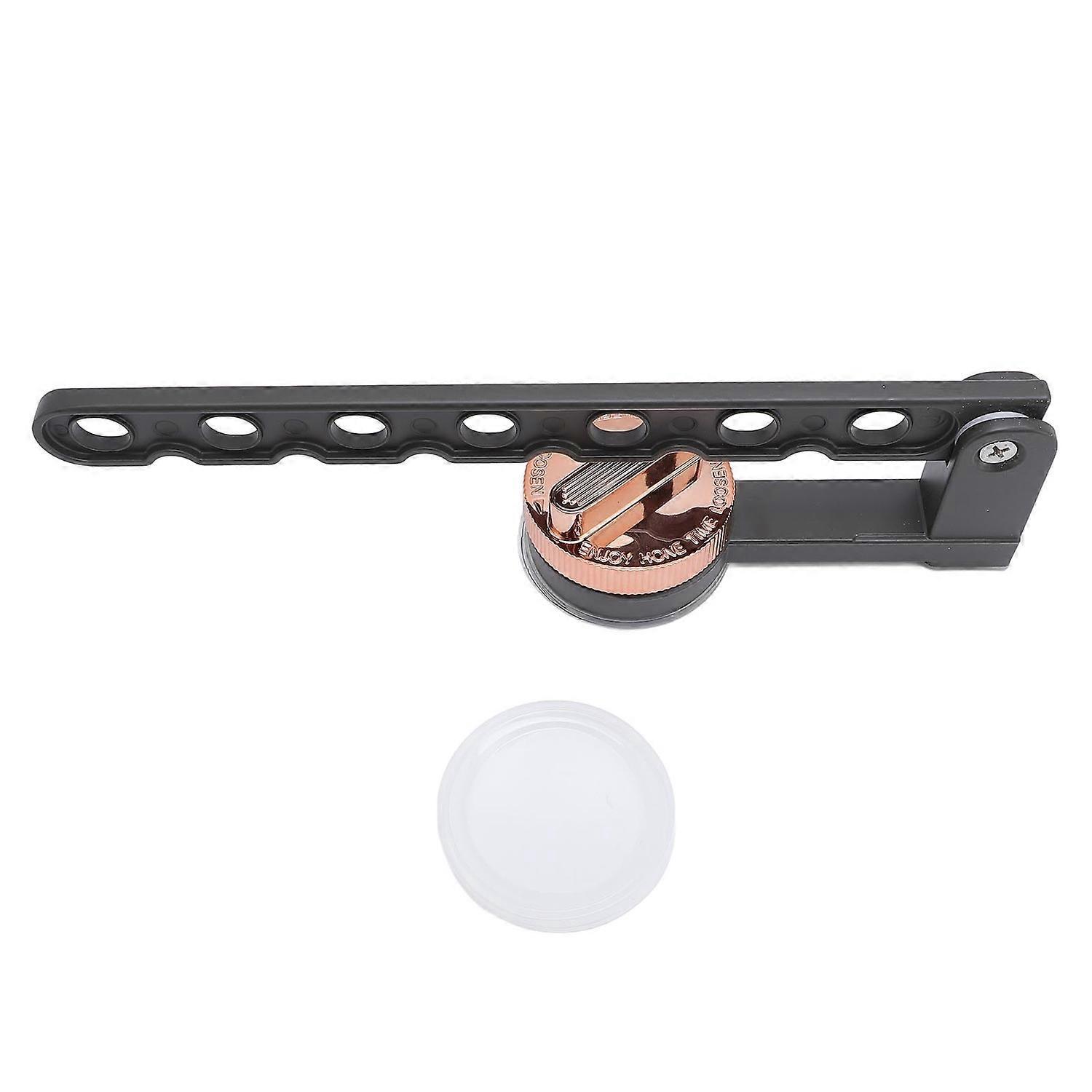 Zusammenklappbarer Wäscheständer Aus Aluminiumlegierung, Multifunktional, Wiederverwendbar, Mit Saugnapf Zur Wandmontage