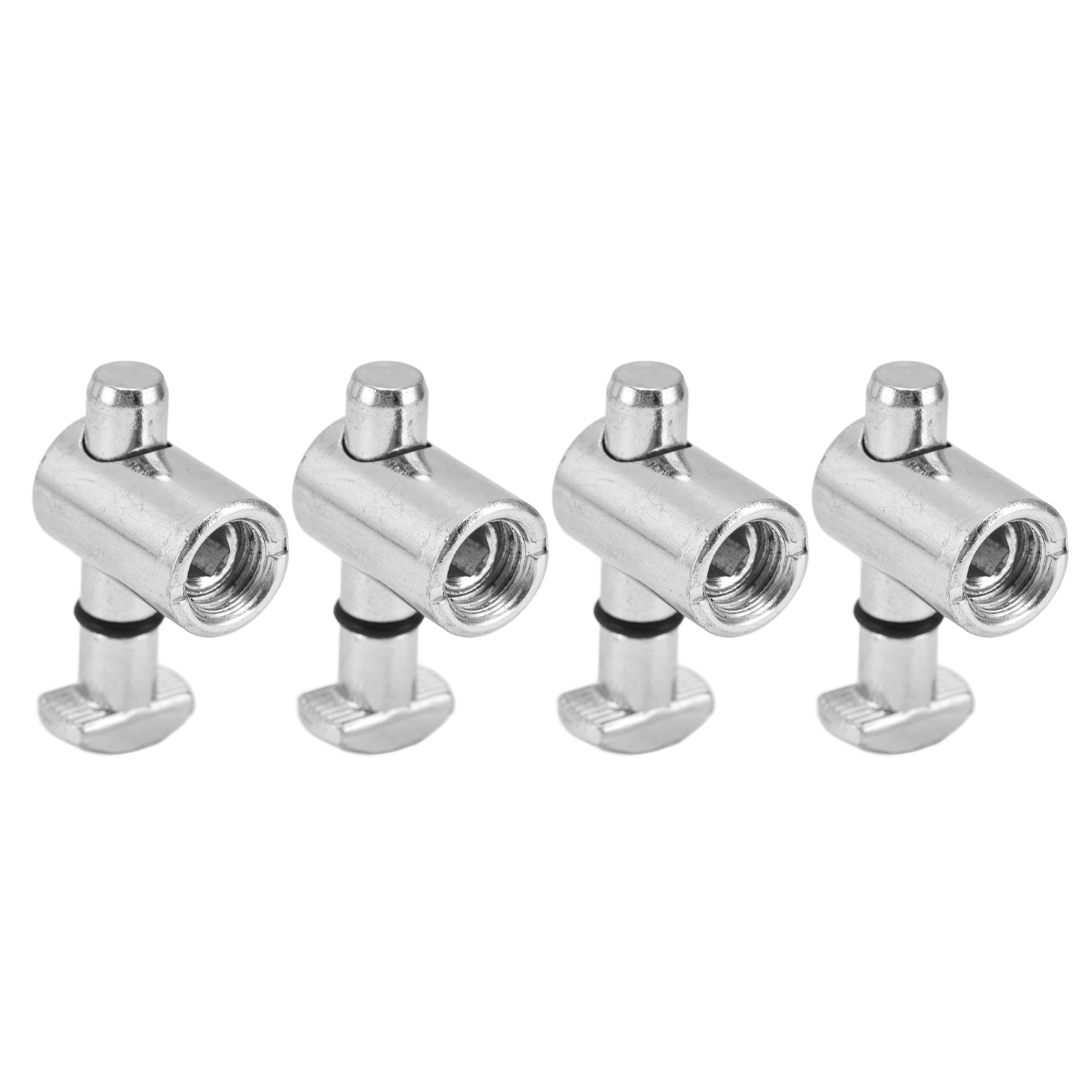4-teiliges Ankerverbinder-set M2.5, Europäischer Standard, Kohlenstoffstahl, 90°-winkel