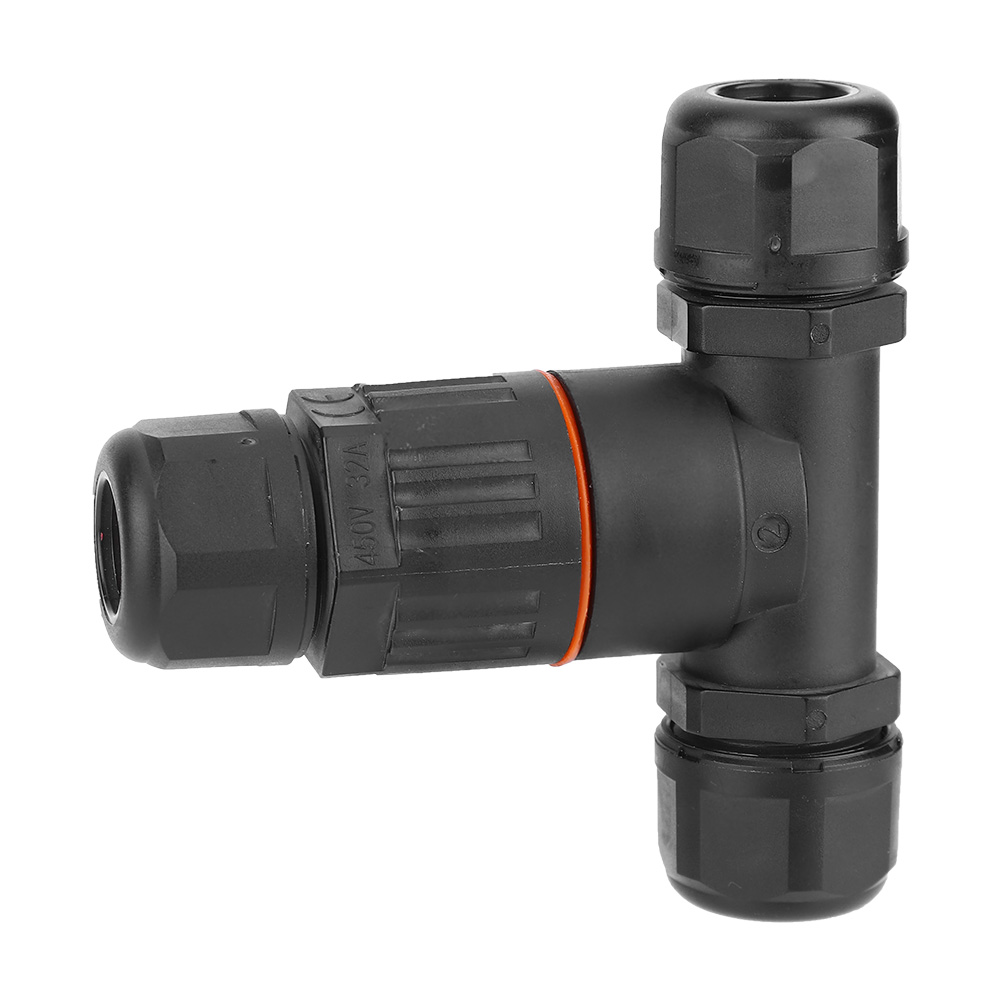 Ip68 Wasserdichte 3-wege-kabelverbinder-außenanschlussdose 450 V 32 A