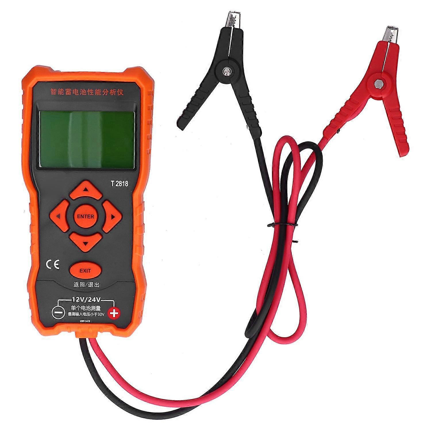 12/24v Autobatterietester, Digitaler Lastanalysator Für Das Ladesystem T2818