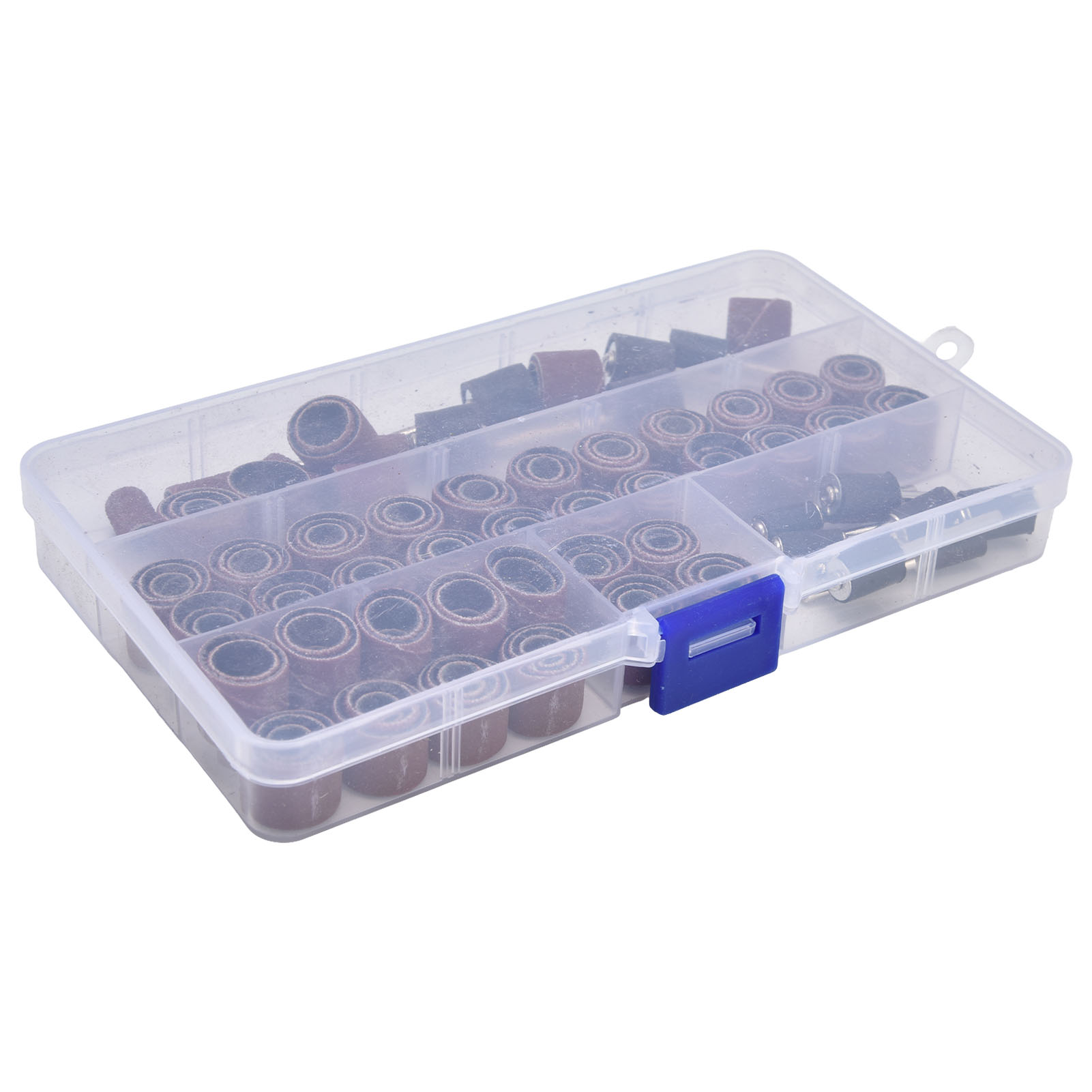 132-teiliges Schleiftrommel-set, 120 Schleifhülsen, 12 Dorne, Zubehör Für Rotationswerkzeuge