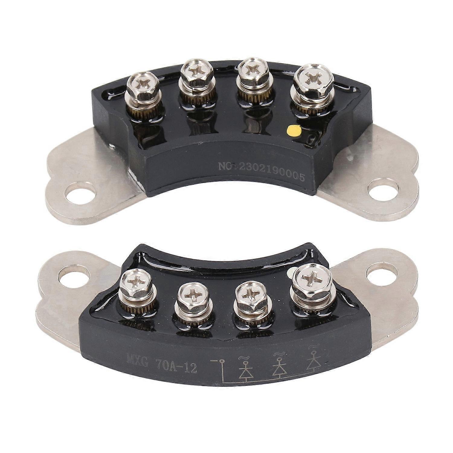 2 Stück Rotierende Gleichrichtermodule Mit Stabiler Stromdiode Und Brückengleichrichterrad Für Bürstenlose Generatoren M