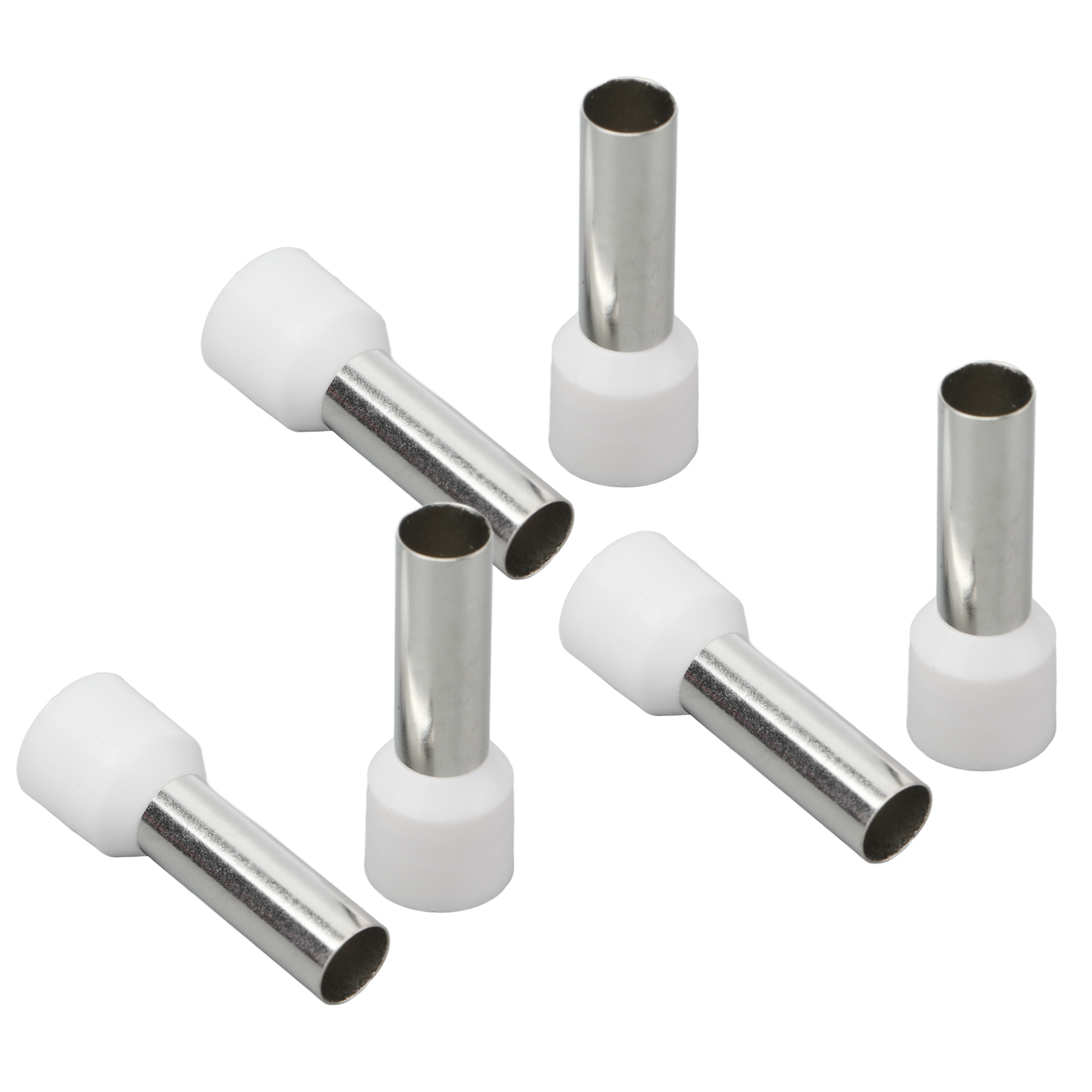 100 Stück Isolierte Aderendhülsen-crimpverbinder Eu-standard, 6 Awg E16-18